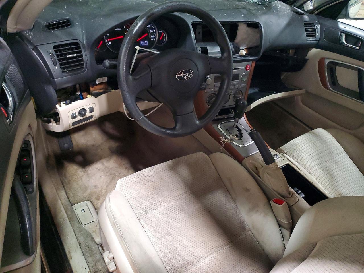 2006 Subaru Legacy Outback 2.5i Бежевый vin: 4S4BP61C867306455