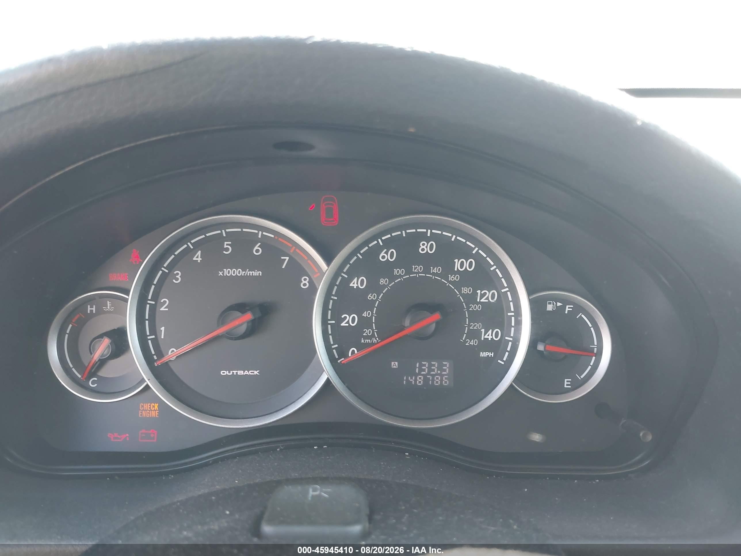2007 Subaru Outback 2.5i Basic Silver vin: 4S4BP61C876330696