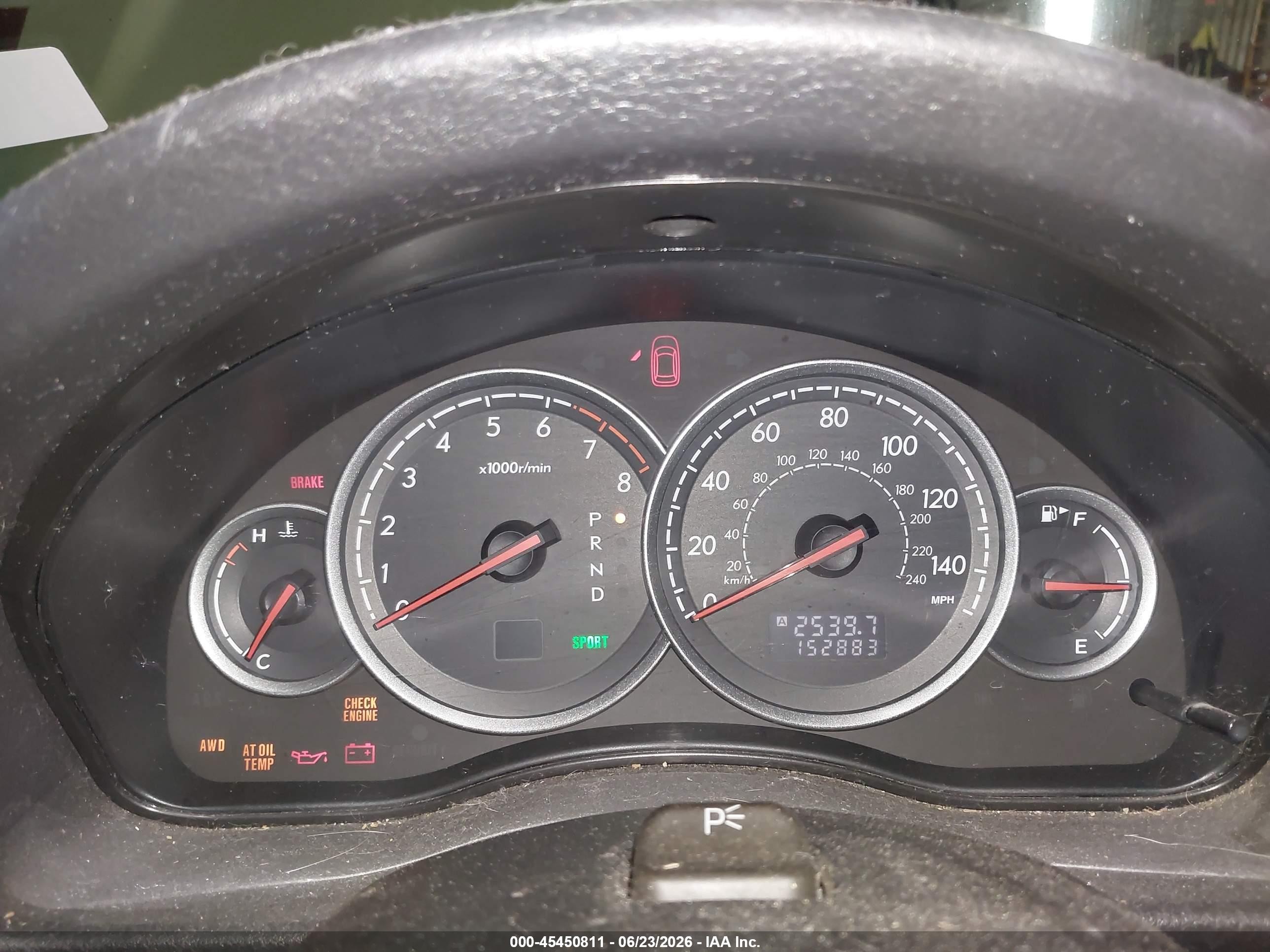 2007 Subaru Outback 2.5i Green vin: 4S4BP61C877303539