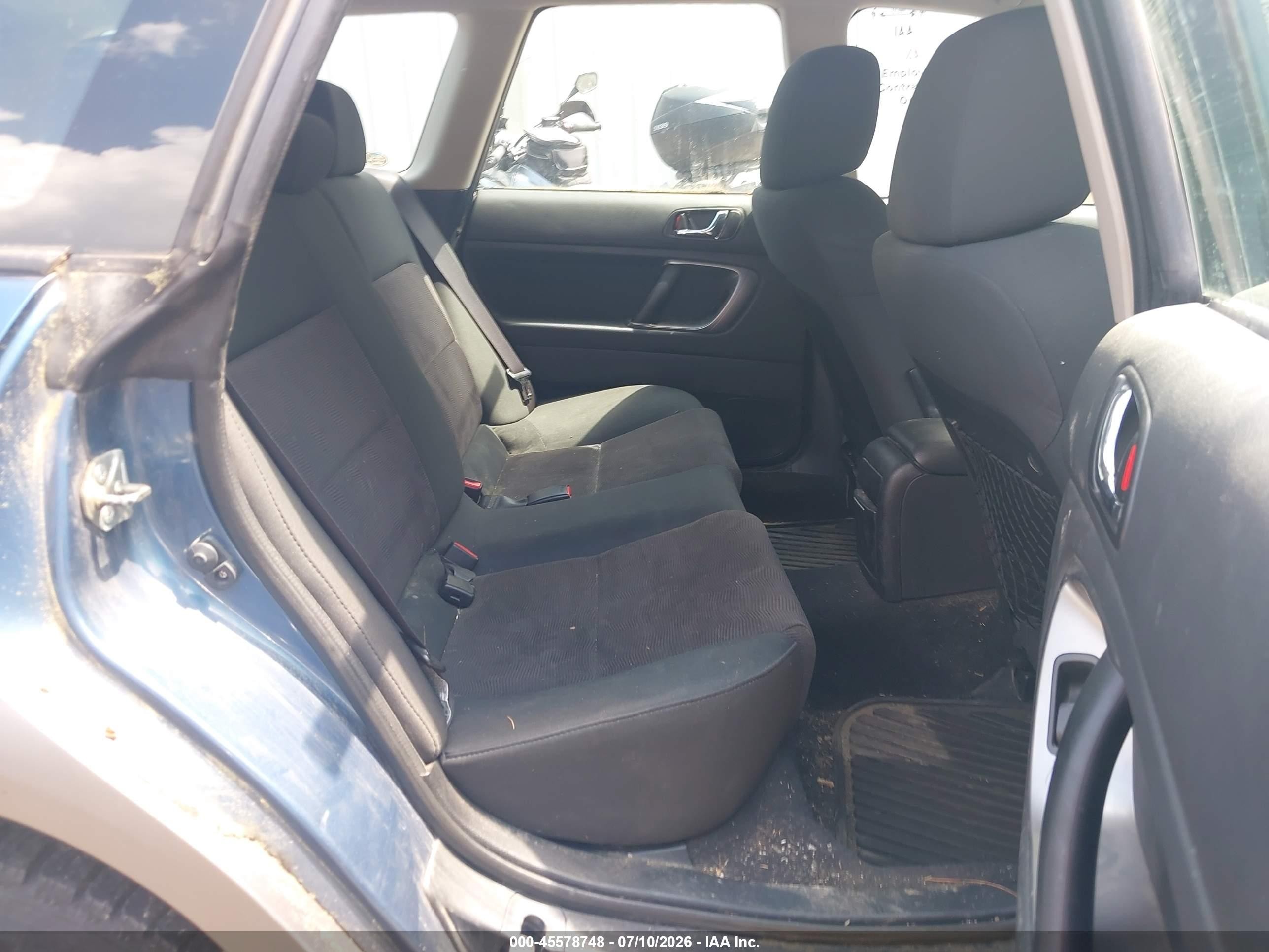 2008 Subaru Outback (natl) I Синий vin: 4S4BP61C886315777