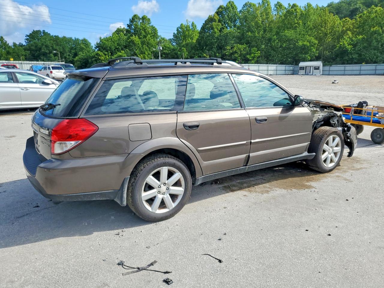 2008 Subaru Outback 2.5i Коричневый vin: 4S4BP61C887336378