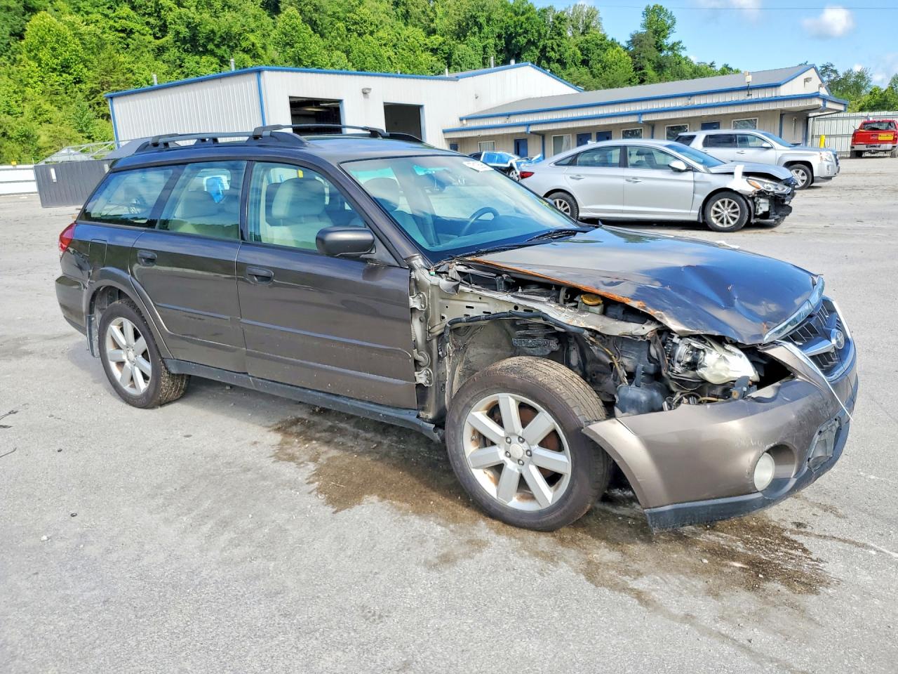 2008 Subaru Outback 2.5i Коричневый vin: 4S4BP61C887336378