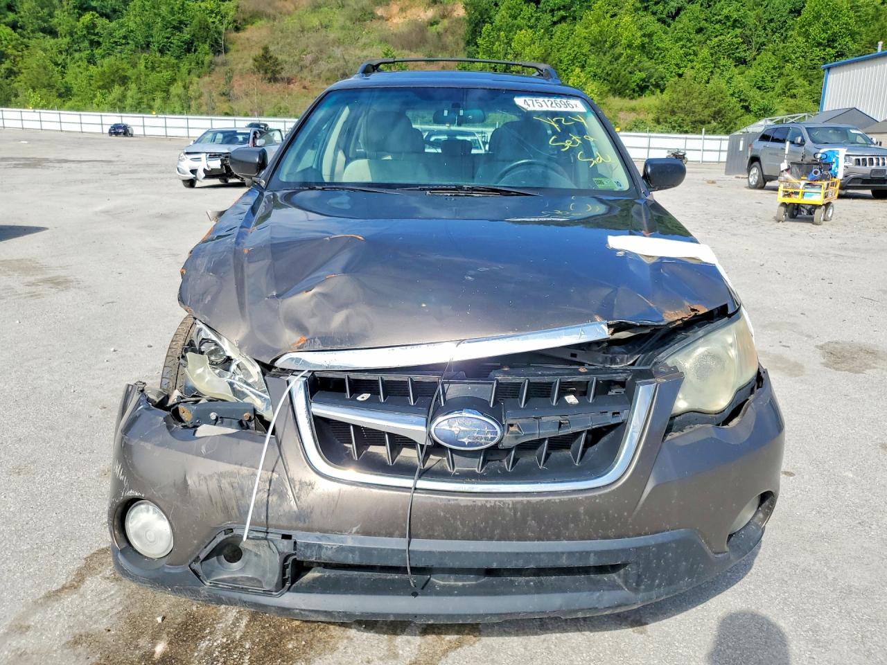 2008 Subaru Outback 2.5i Коричневый vin: 4S4BP61C887336378