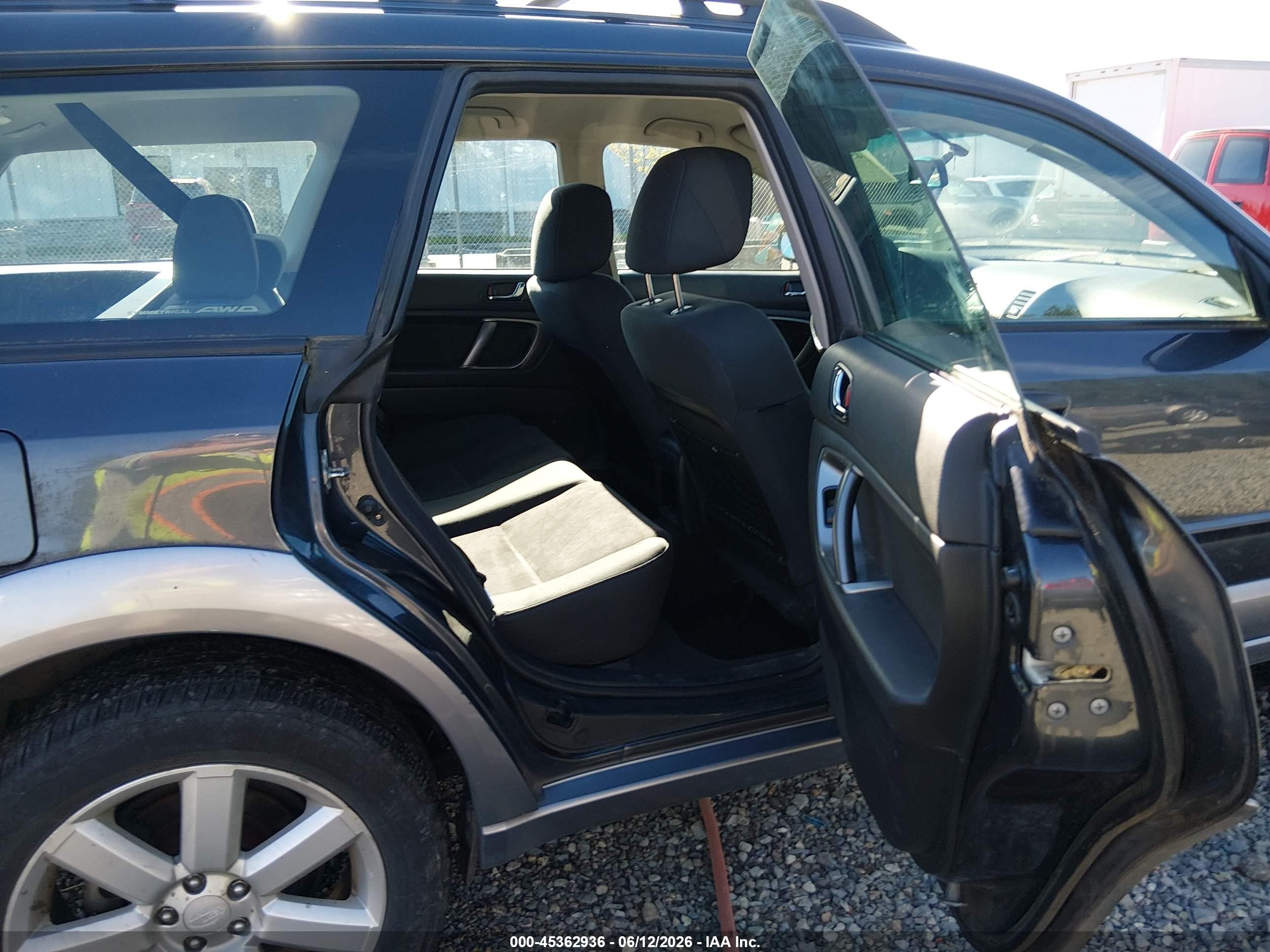 2009 Subaru Outback 2.5i Синий vin: 4S4BP61C897326371