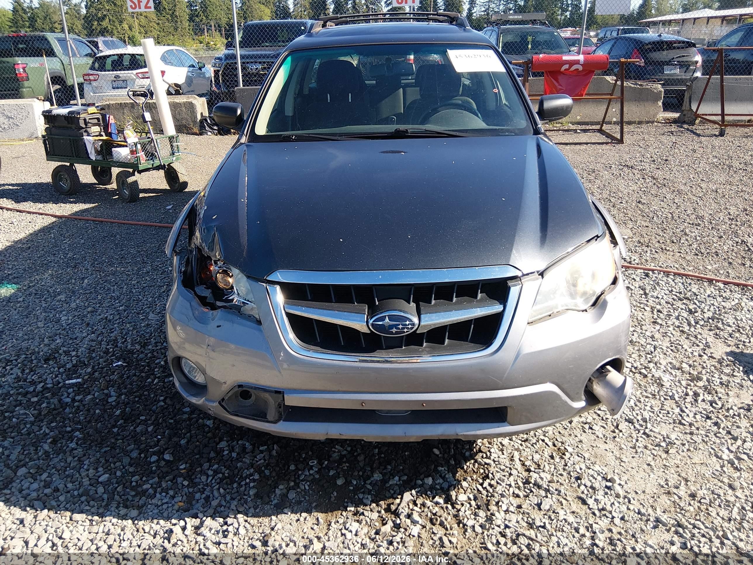 2009 Subaru Outback 2.5i Синий vin: 4S4BP61C897326371