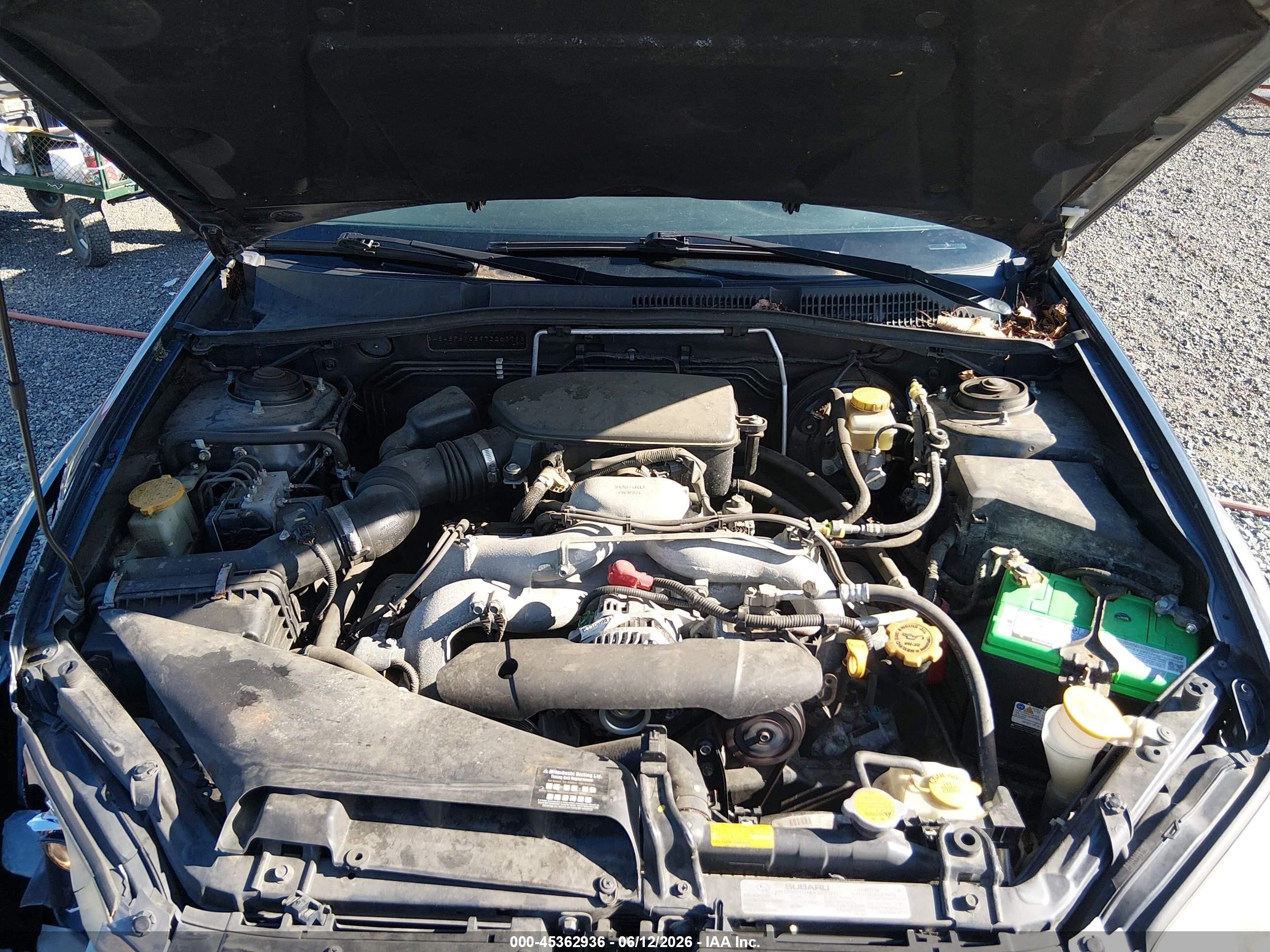 2009 Subaru Outback 2.5i Синий vin: 4S4BP61C897326371