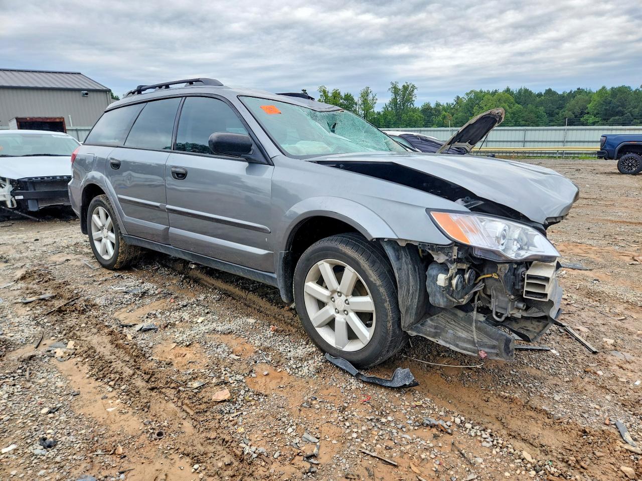 2009 Subaru Outback 2.5i Gray vin: 4S4BP61C897328556