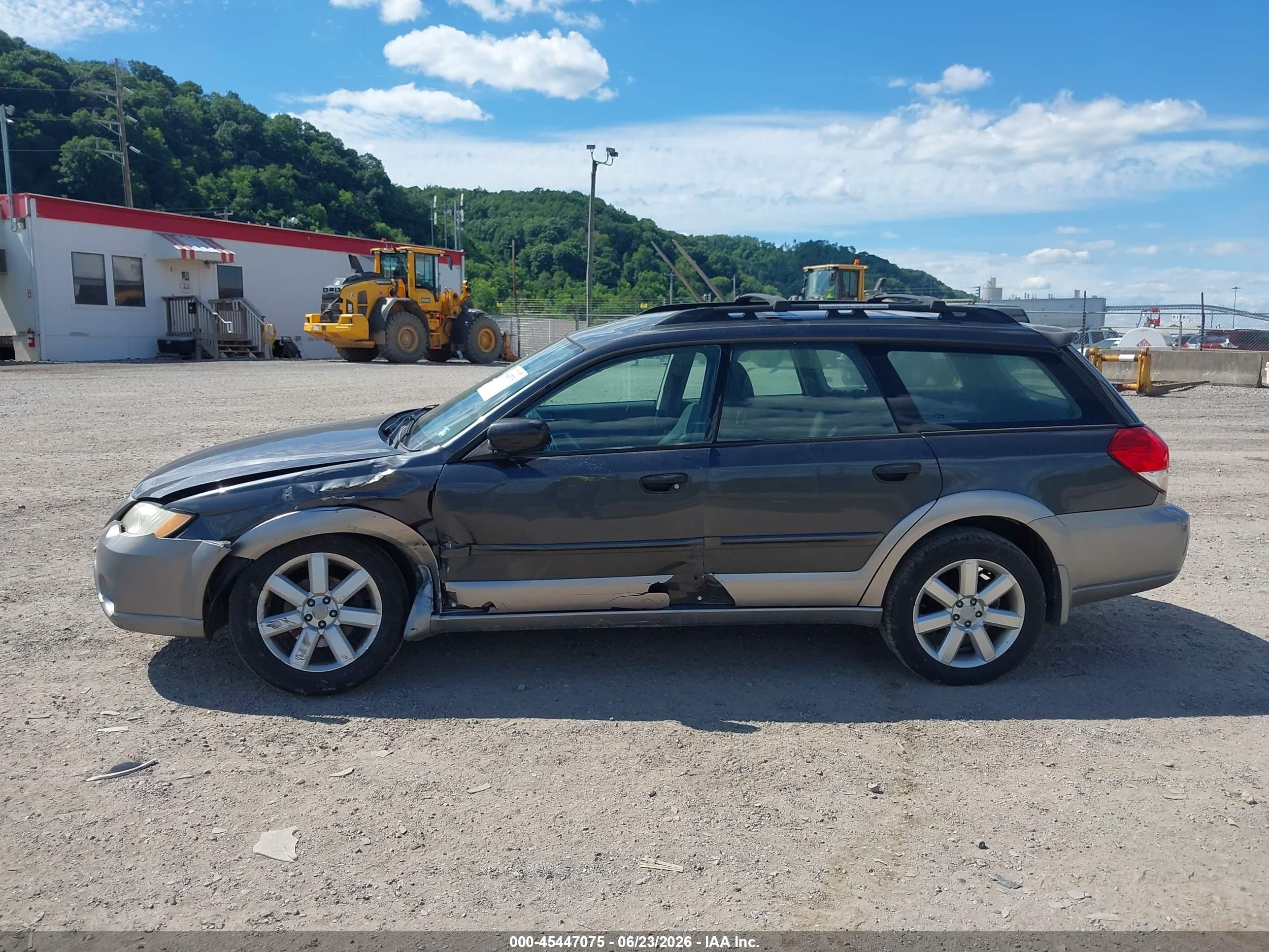 2009 Subaru Outback 2.5i Gray vin: 4S4BP61C897329481