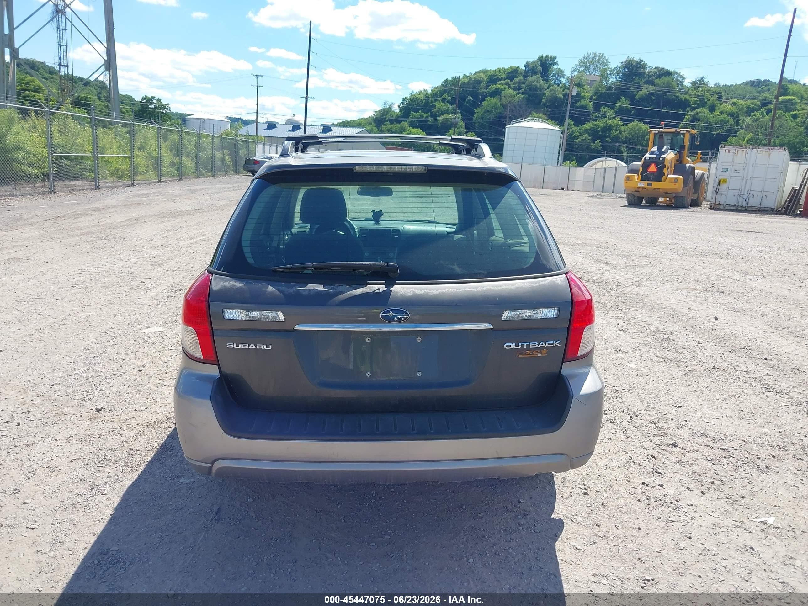 2009 Subaru Outback 2.5i Gray vin: 4S4BP61C897329481