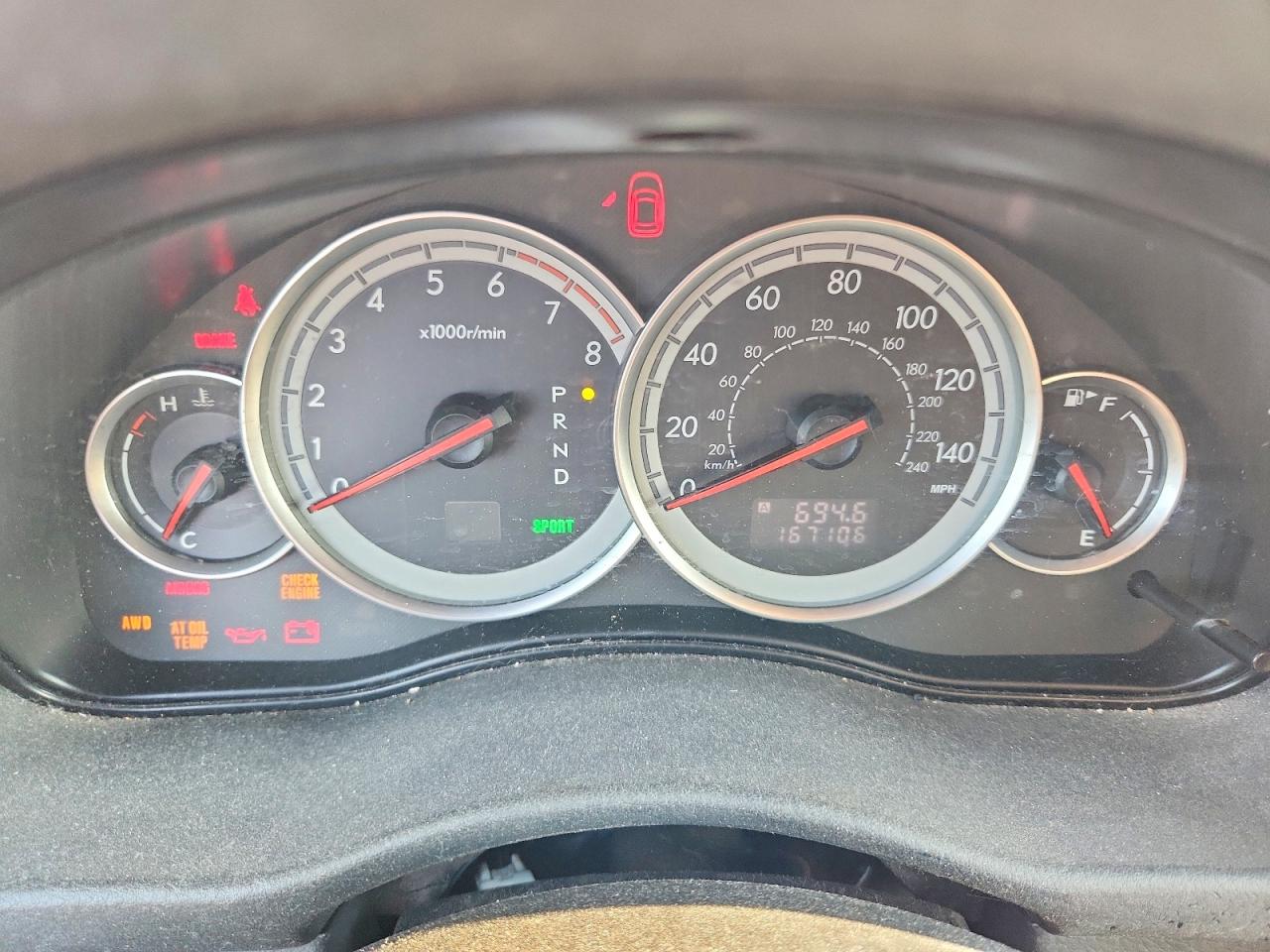 2005 Subaru Legacy Outback 2.5i Blue vin: 4S4BP61C957337714