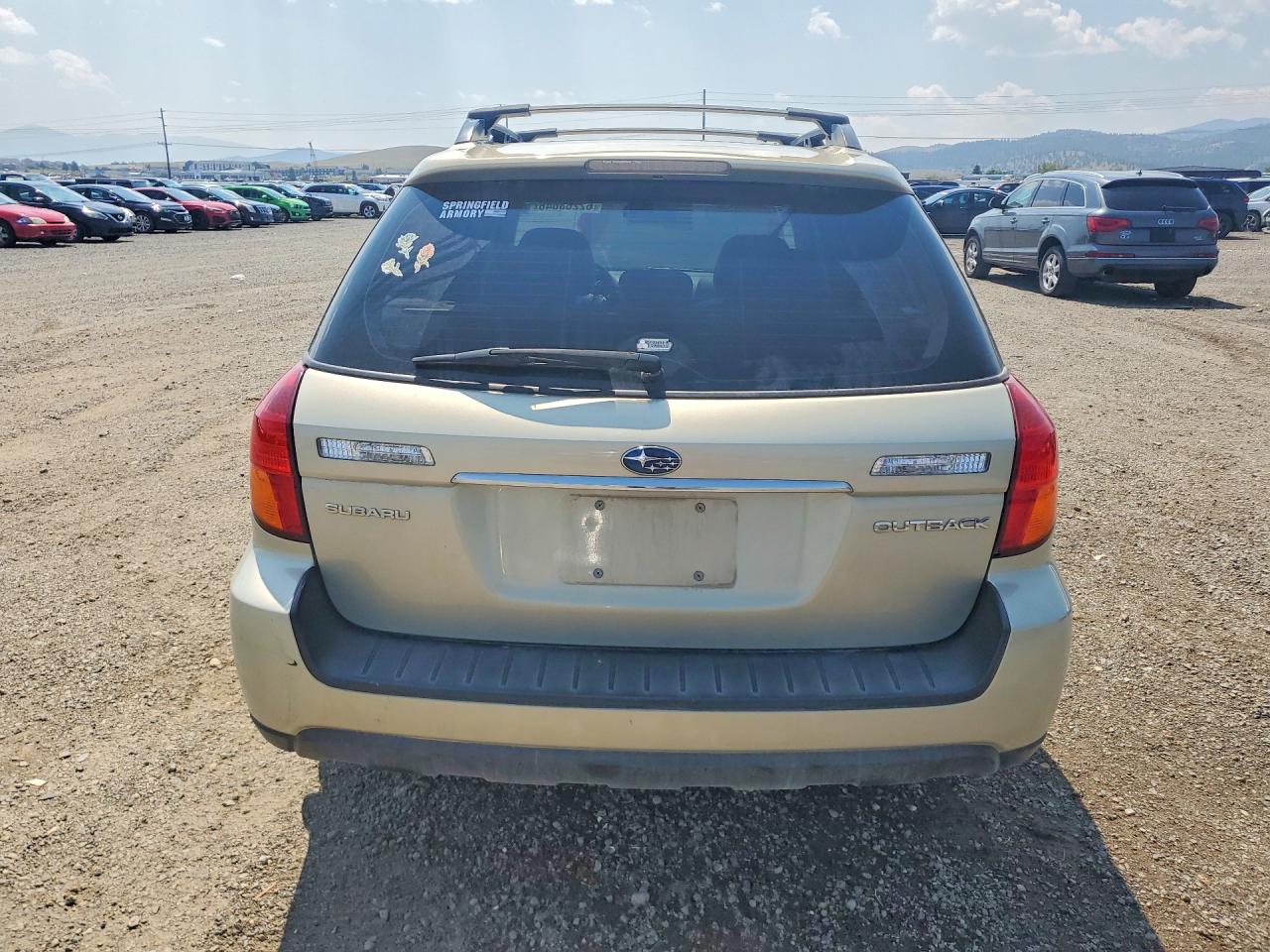 2005 Subaru Legacy Outback 2.5i Turquoise vin: 4S4BP61C957391482