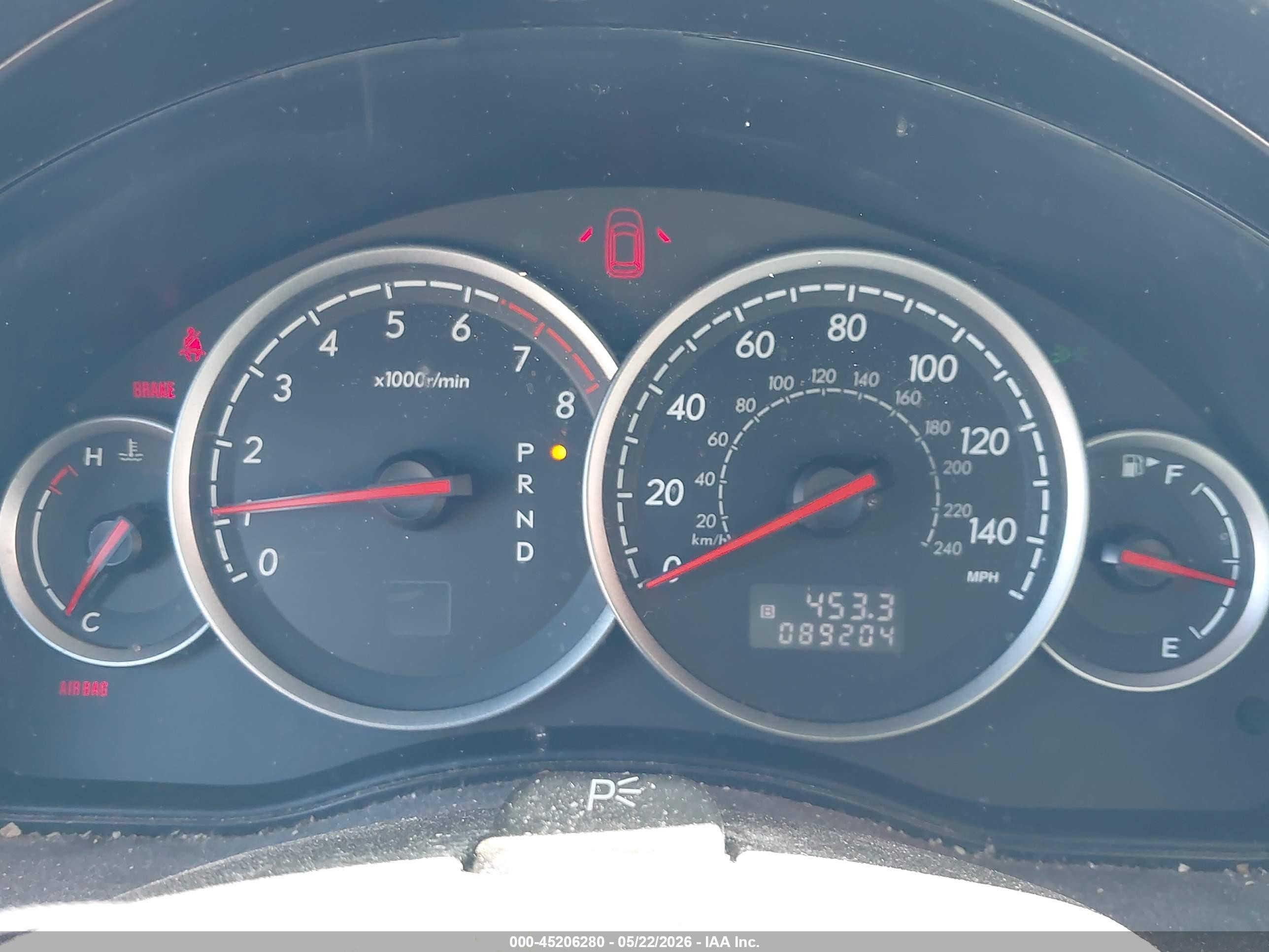 2006 Subaru Outback 2.5i Синий vin: 4S4BP61C967354899