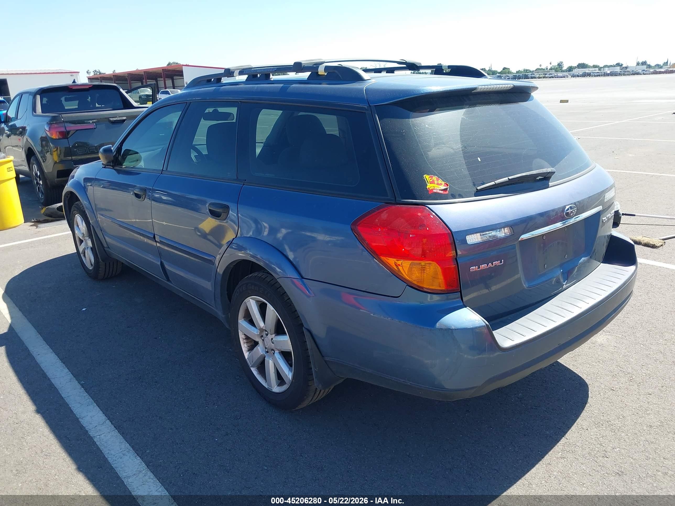 2006 Subaru Outback 2.5i Синий vin: 4S4BP61C967354899