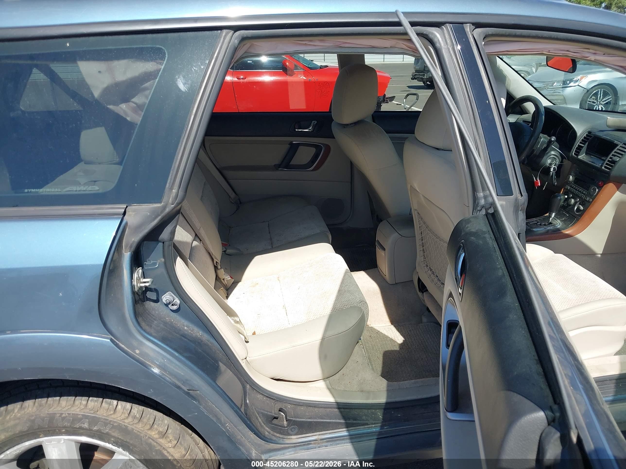 2006 Subaru Outback 2.5i Синий vin: 4S4BP61C967354899