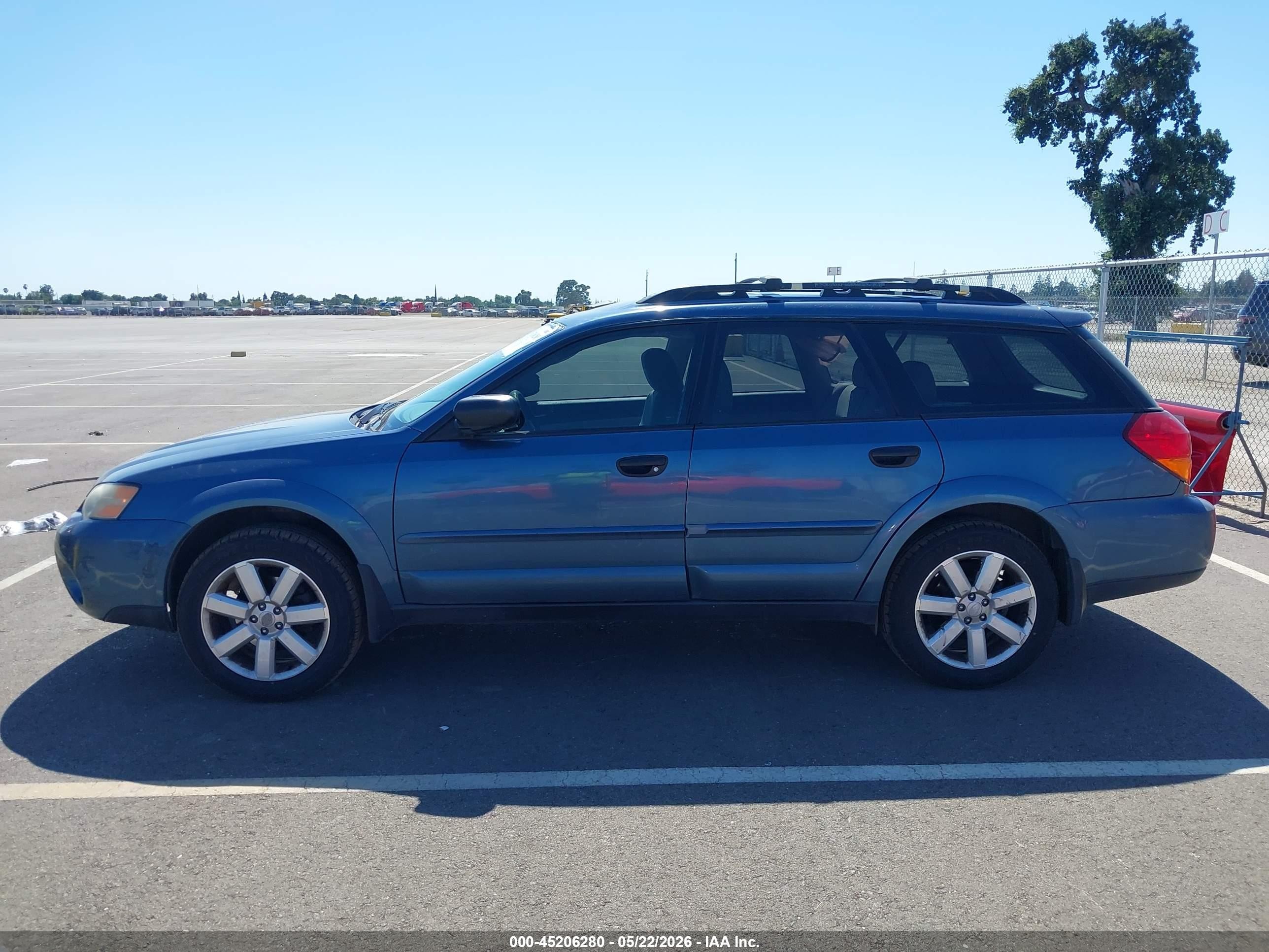 2006 Subaru Outback 2.5i Синий vin: 4S4BP61C967354899