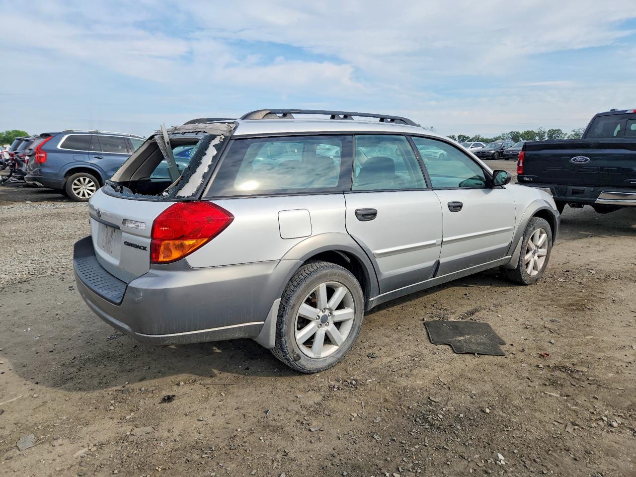 2006 Subaru Legacy Outback 2.5i Silver vin: 4S4BP61C967360802