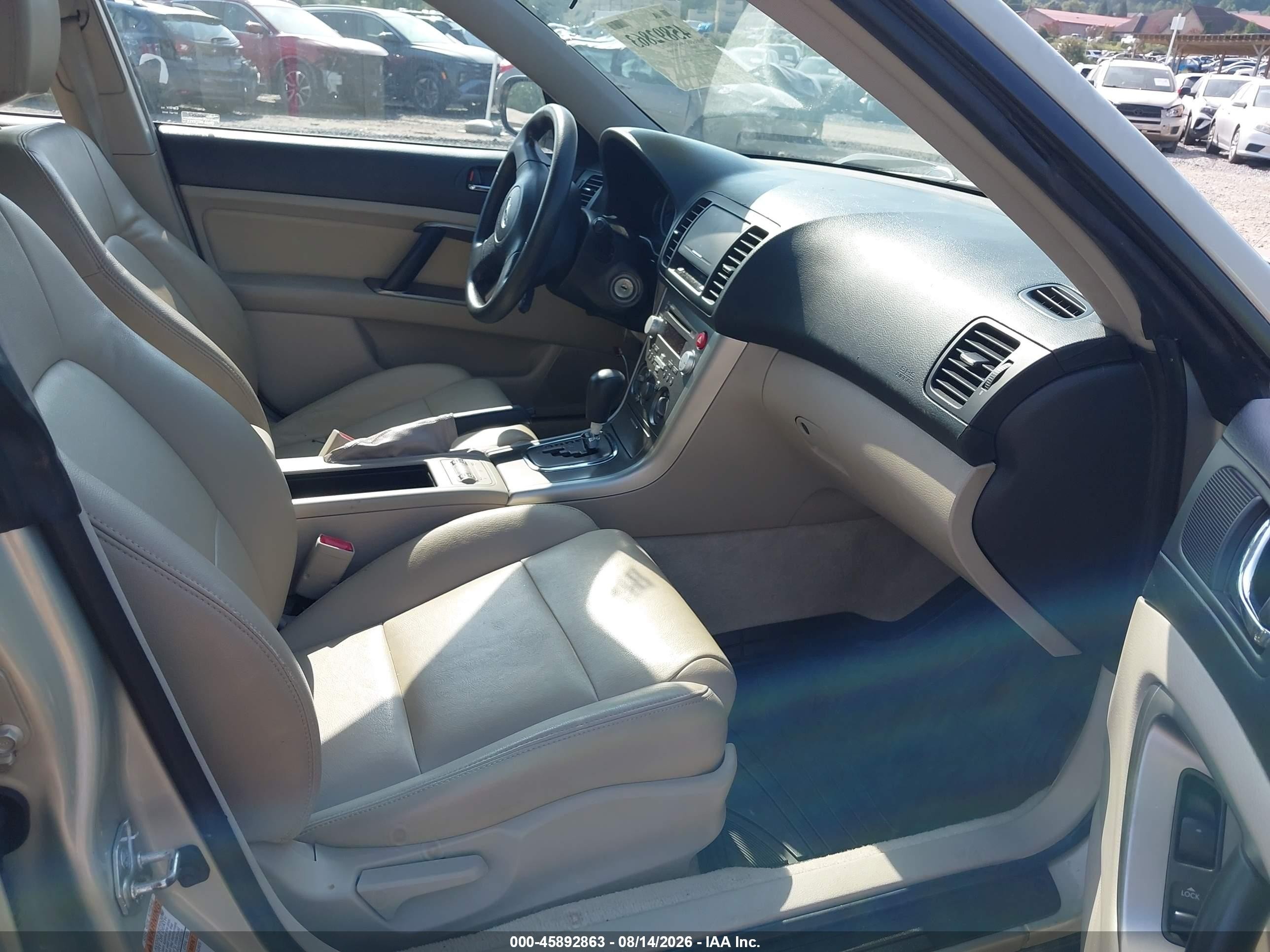 2007 Subaru Outback 2.5i Silver vin: 4S4BP61C977303386
