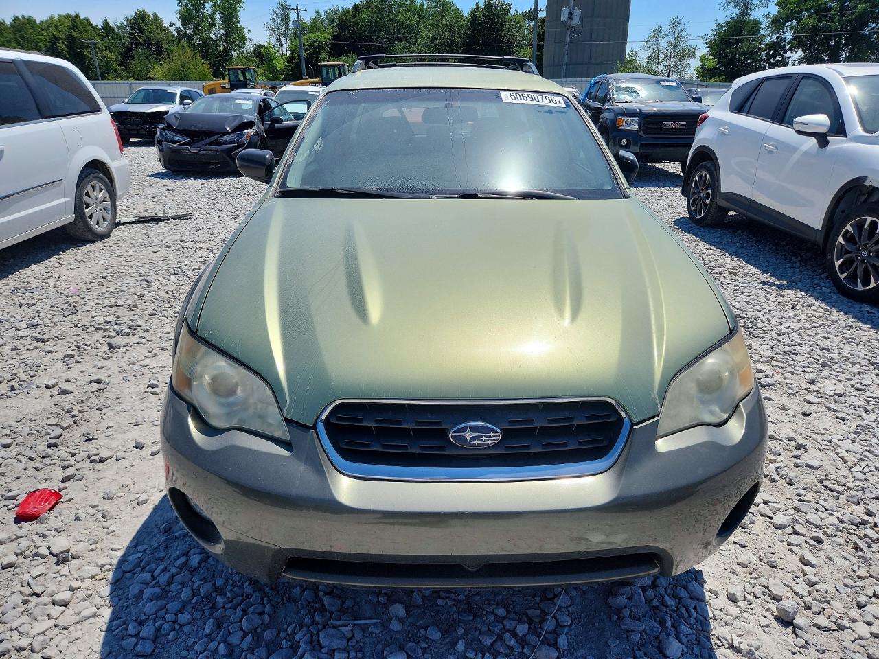 2007 Subaru Outback Outback 2.5i Зеленый vin: 4S4BP61C977304716