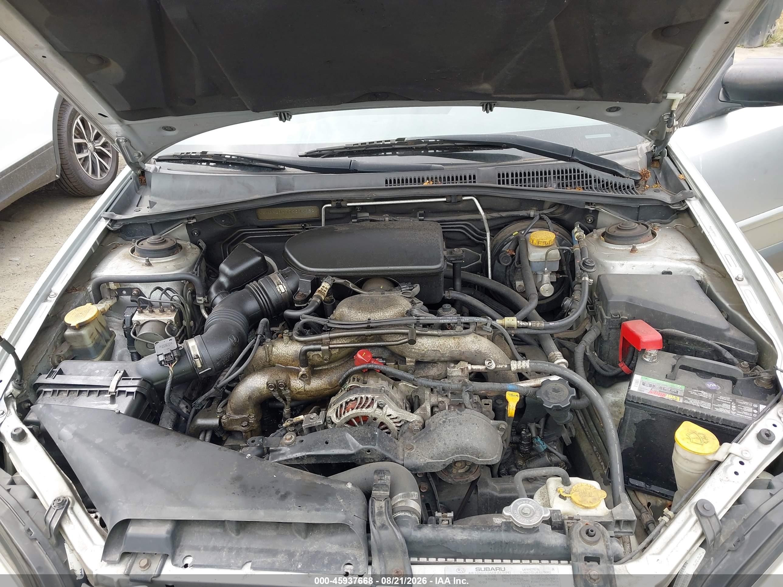 2007 Subaru Outback 2.5i Basic Серебряный vin: 4S4BP61C977317952