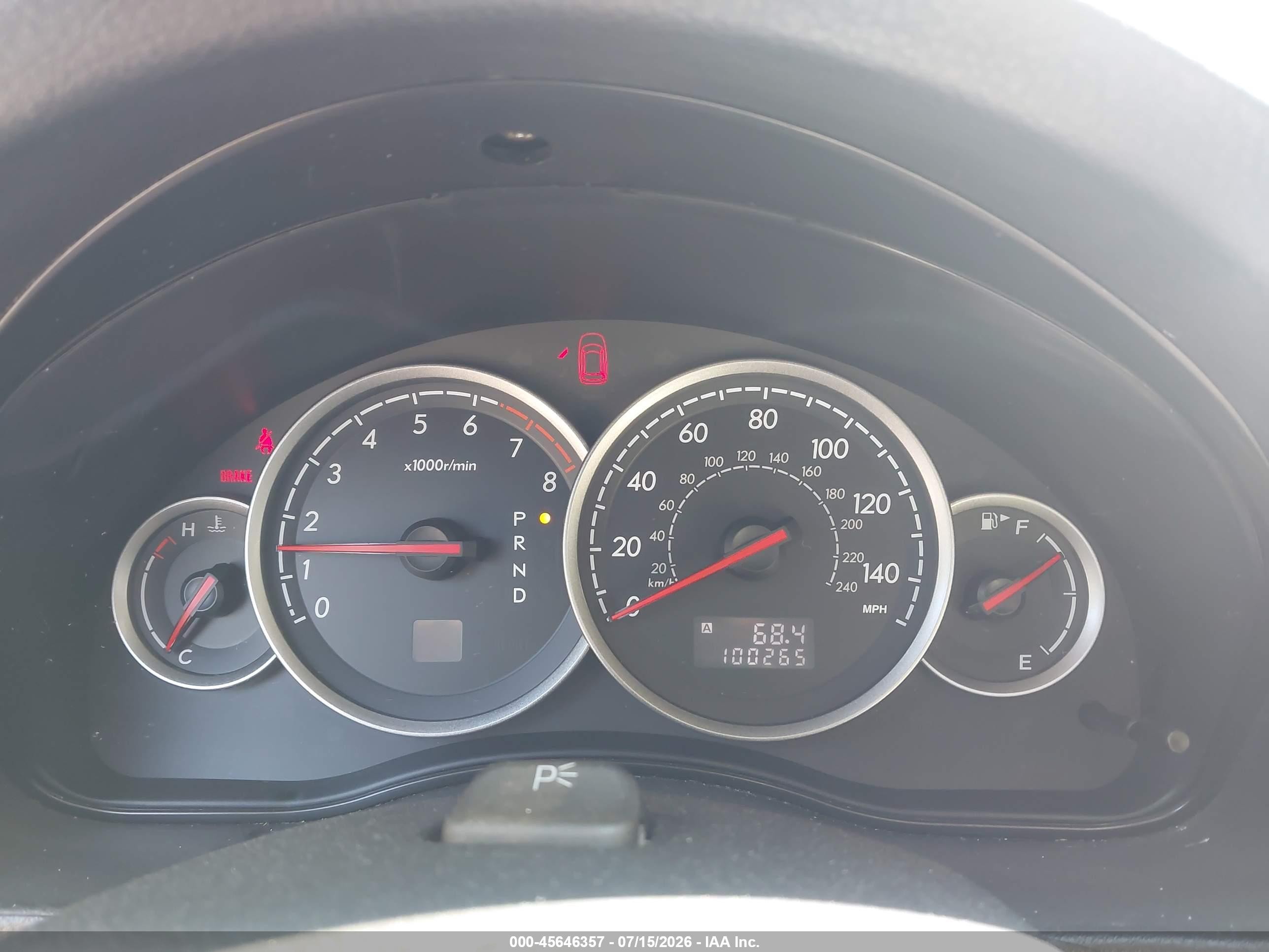 2007 Subaru Outback 2.5i Зеленый vin: 4S4BP61C977323914