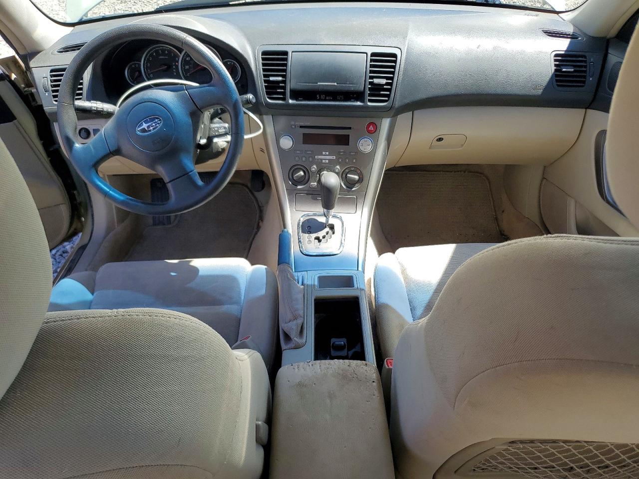 2007 Subaru Outback Outback 2.5i Beige vin: 4S4BP61C977335769