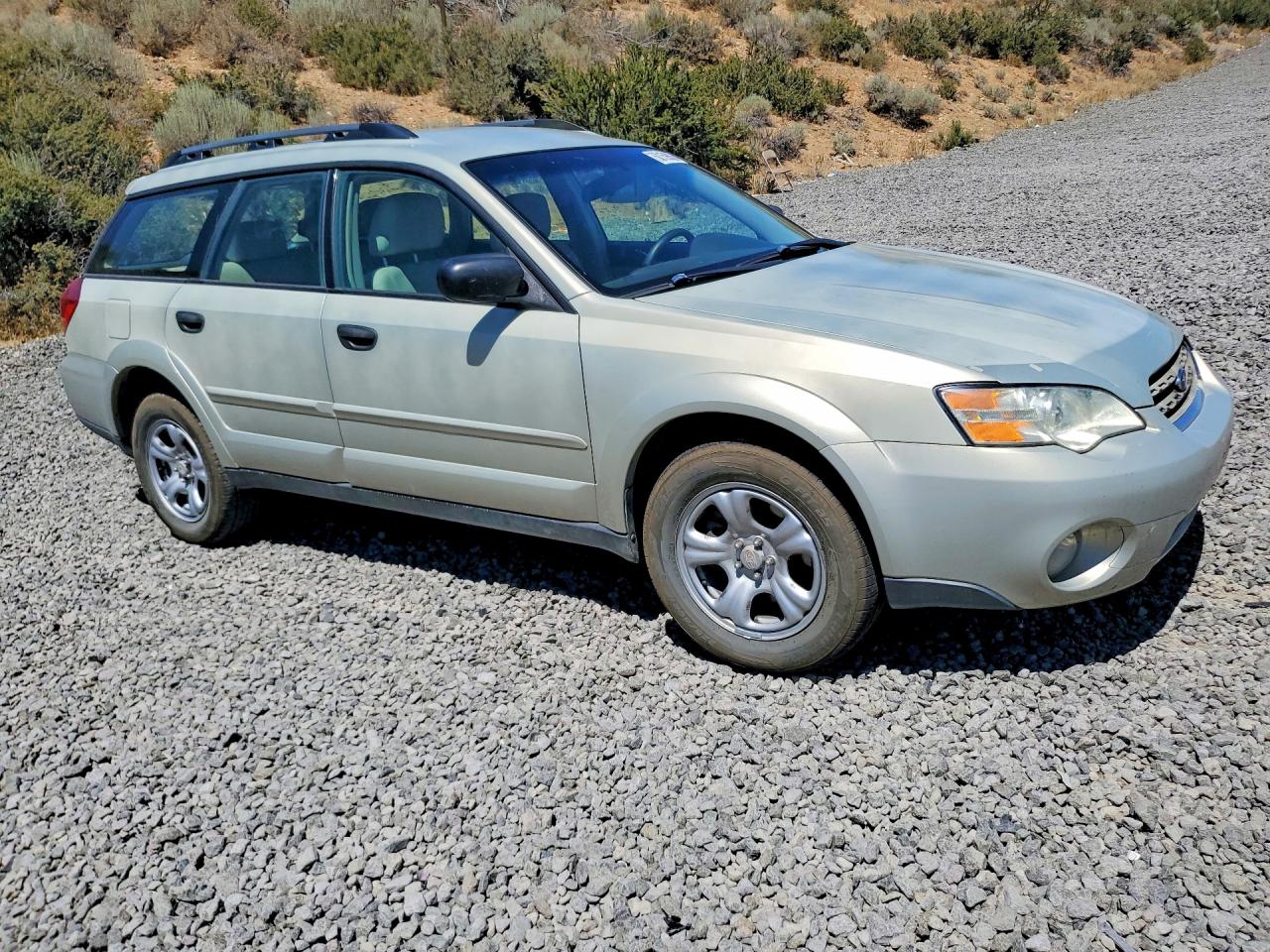 2007 Subaru Outback Outback 2.5i Beige vin: 4S4BP61C977335769