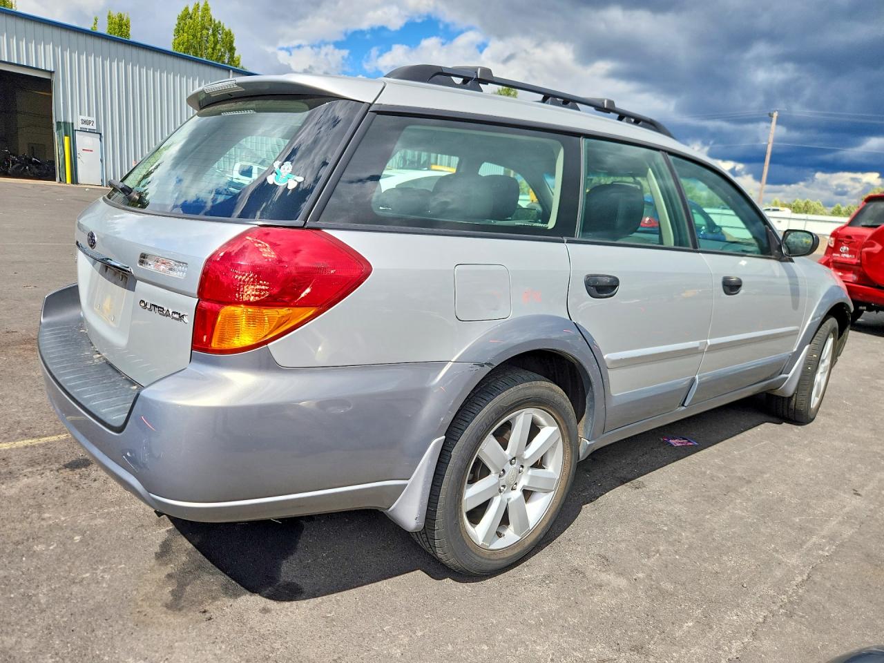 2007 Subaru Outback Outback 2.5i Silver vin: 4S4BP61C977337912