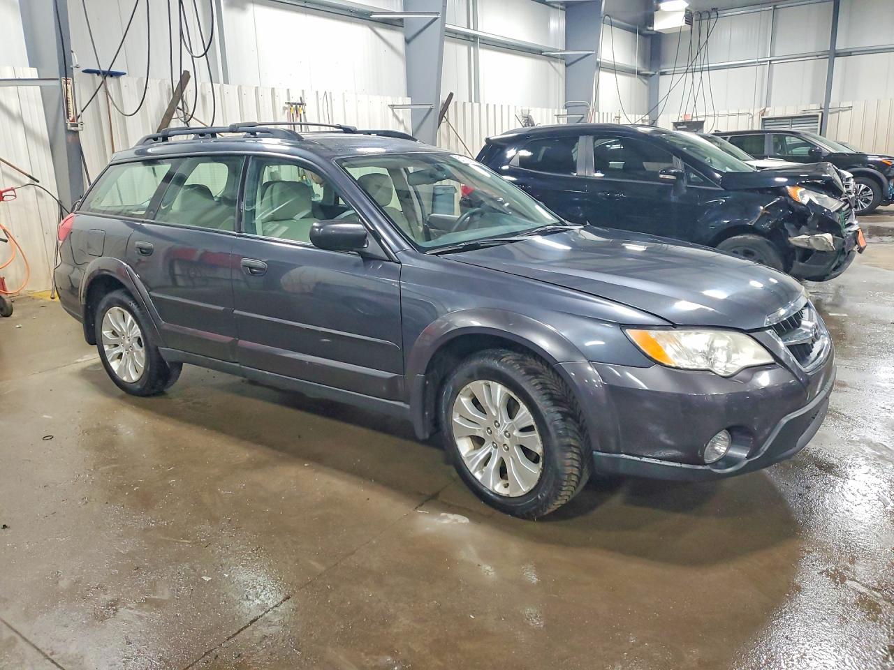 2008 Subaru Outback 2.5i Gray vin: 4S4BP61C987311473