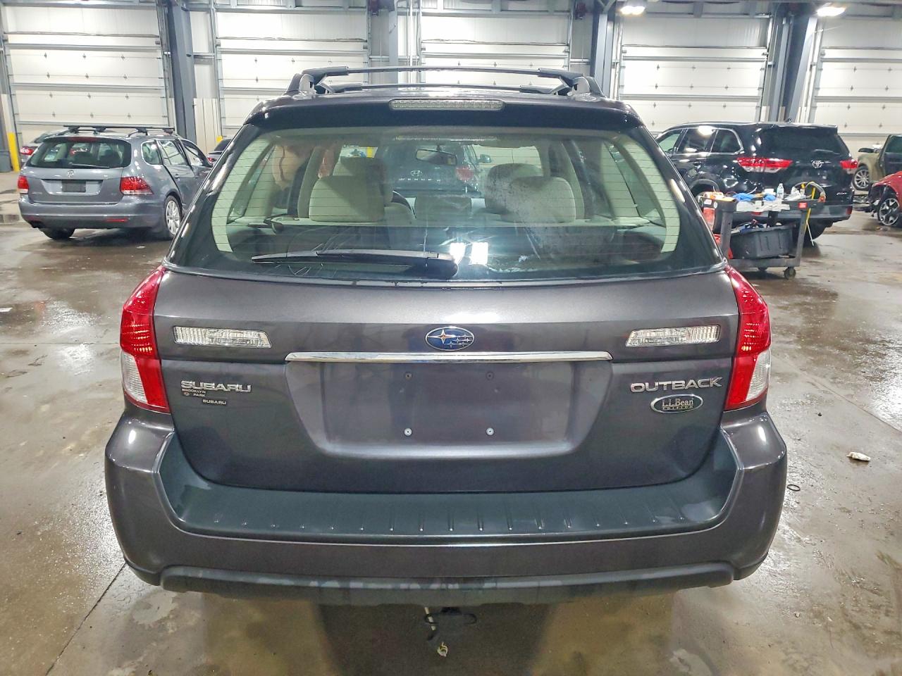 2008 Subaru Outback 2.5i Gray vin: 4S4BP61C987311473