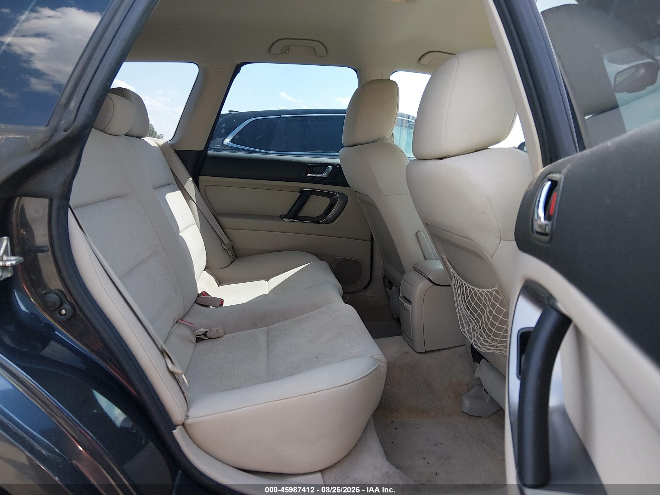 2008 Subaru Outback 2.5i/2.5i L.l. Bean Edition Gray vin: 4S4BP61C987317273