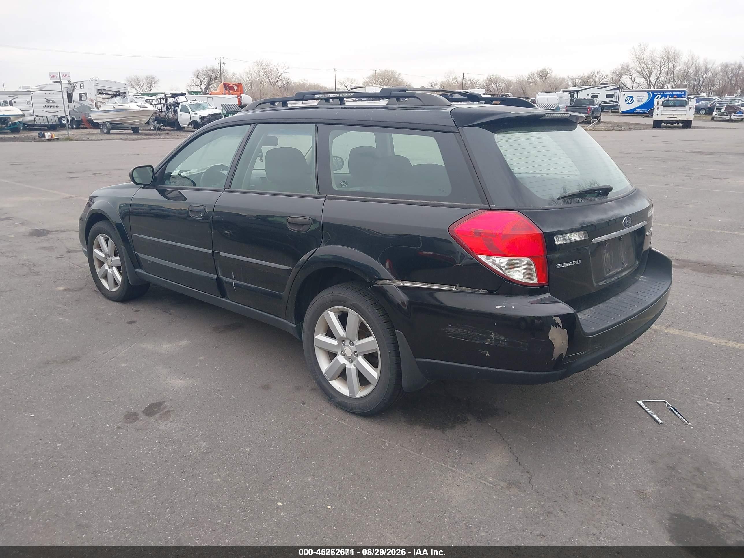 2009 Subaru Outback 2.5i Blue vin: 4S4BP61C997311751
