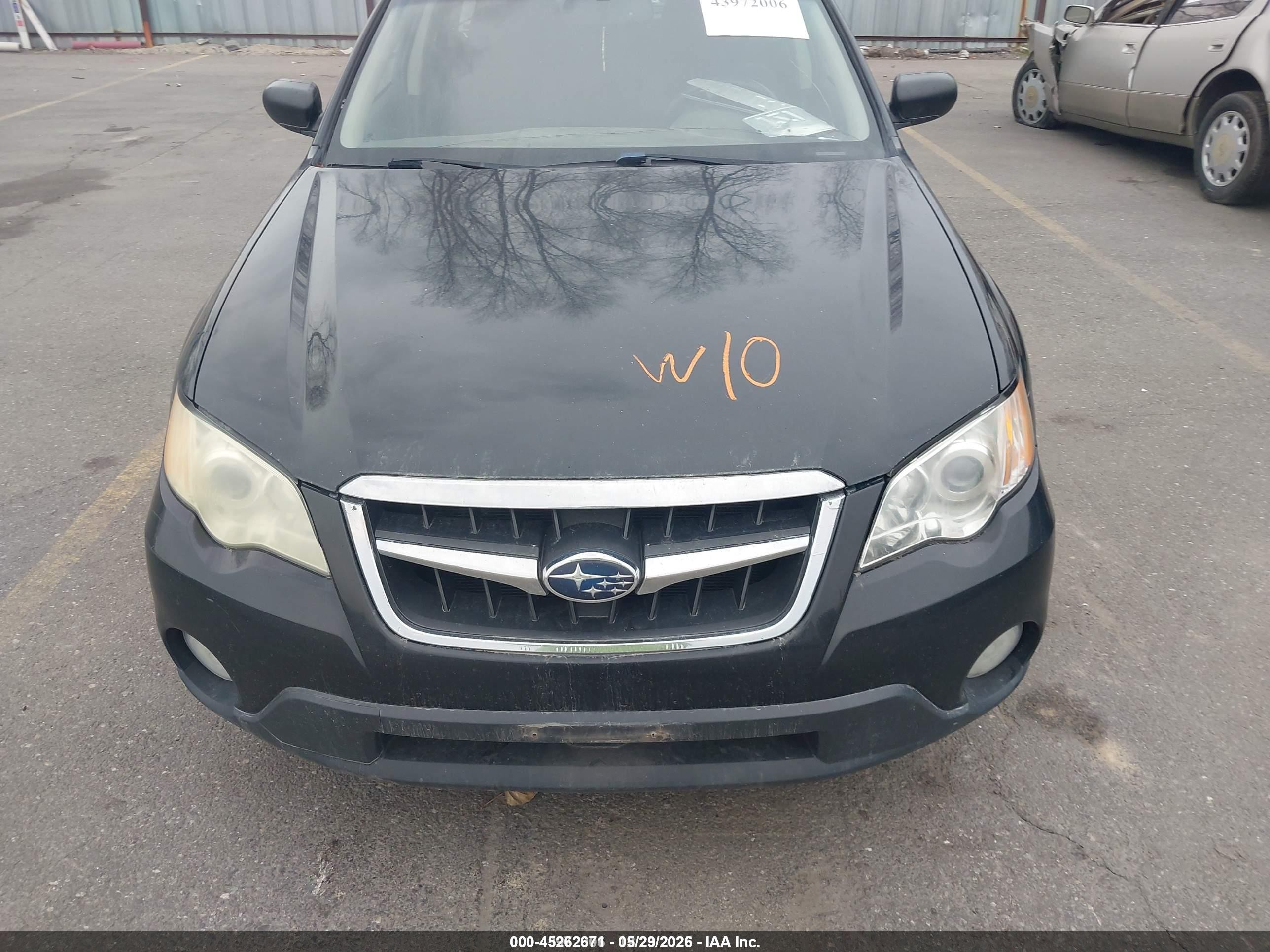 2009 Subaru Outback 2.5i Blue vin: 4S4BP61C997311751