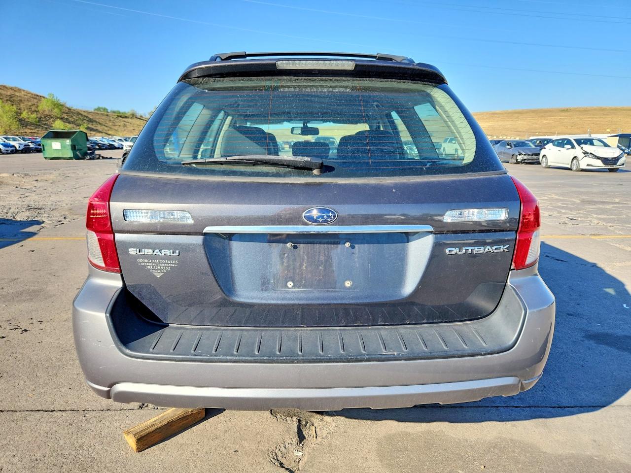 2009 Subaru Outback 2.5i Gray vin: 4S4BP61C997326573