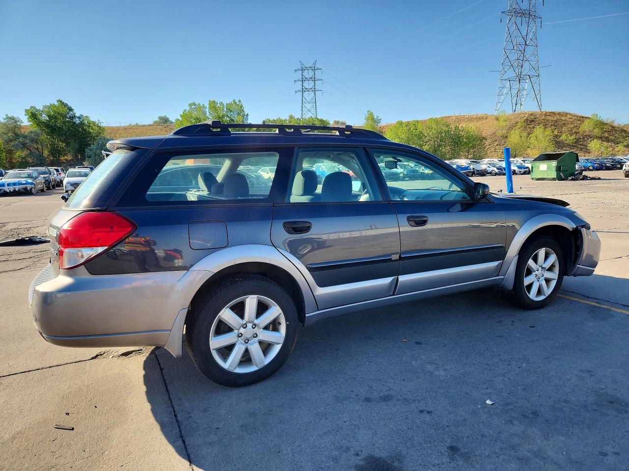 2009 Subaru Outback 2.5i Gray vin: 4S4BP61C997326573