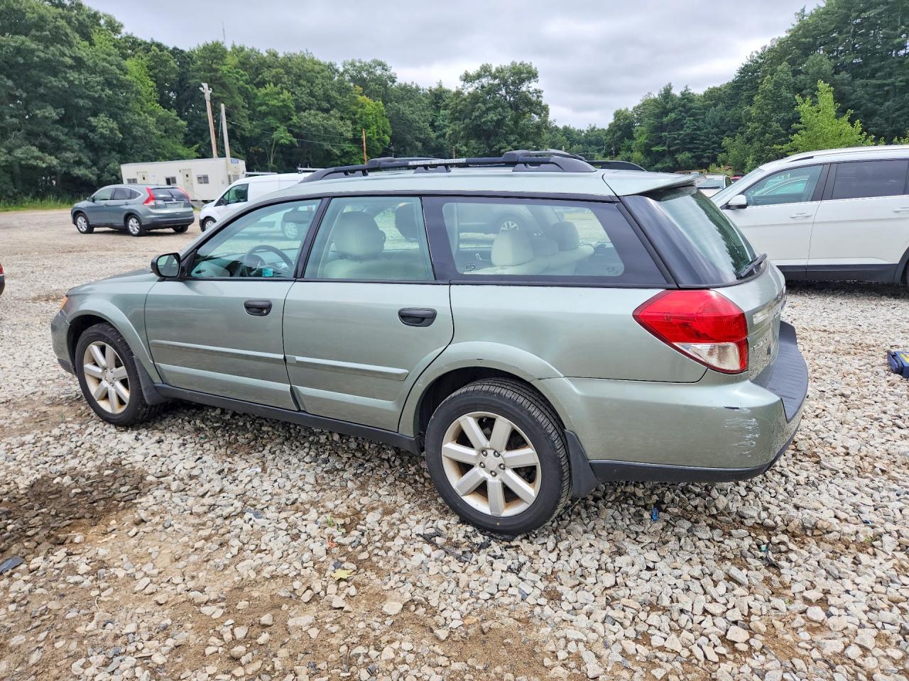 2009 Subaru Outback 2.5i Green vin: 4S4BP61C997333684