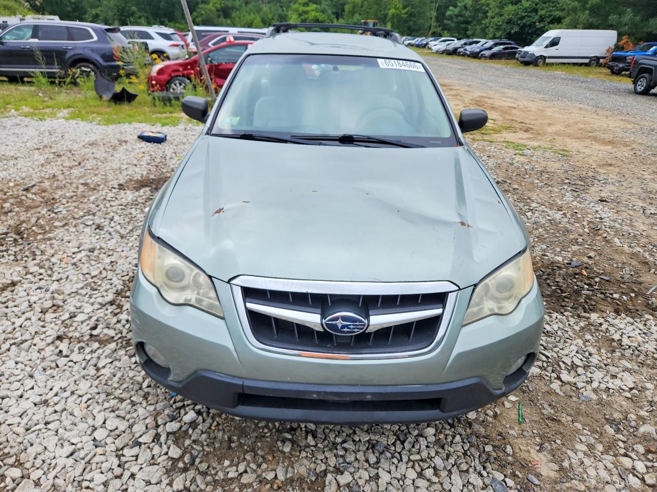 2009 Subaru Outback 2.5i Green vin: 4S4BP61C997333684