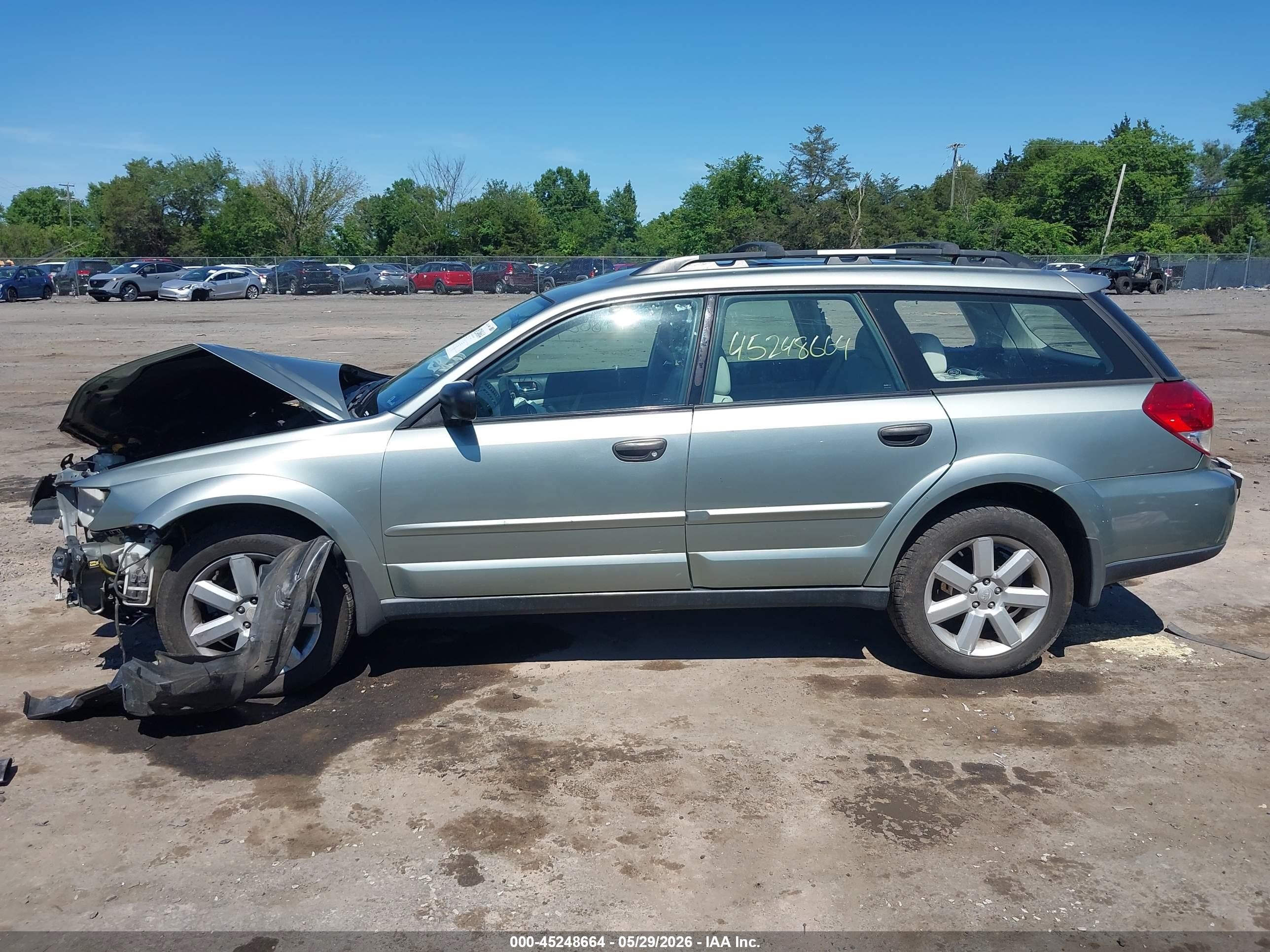 2009 Subaru Outback 2.5i Gray vin: 4S4BP61C997348590