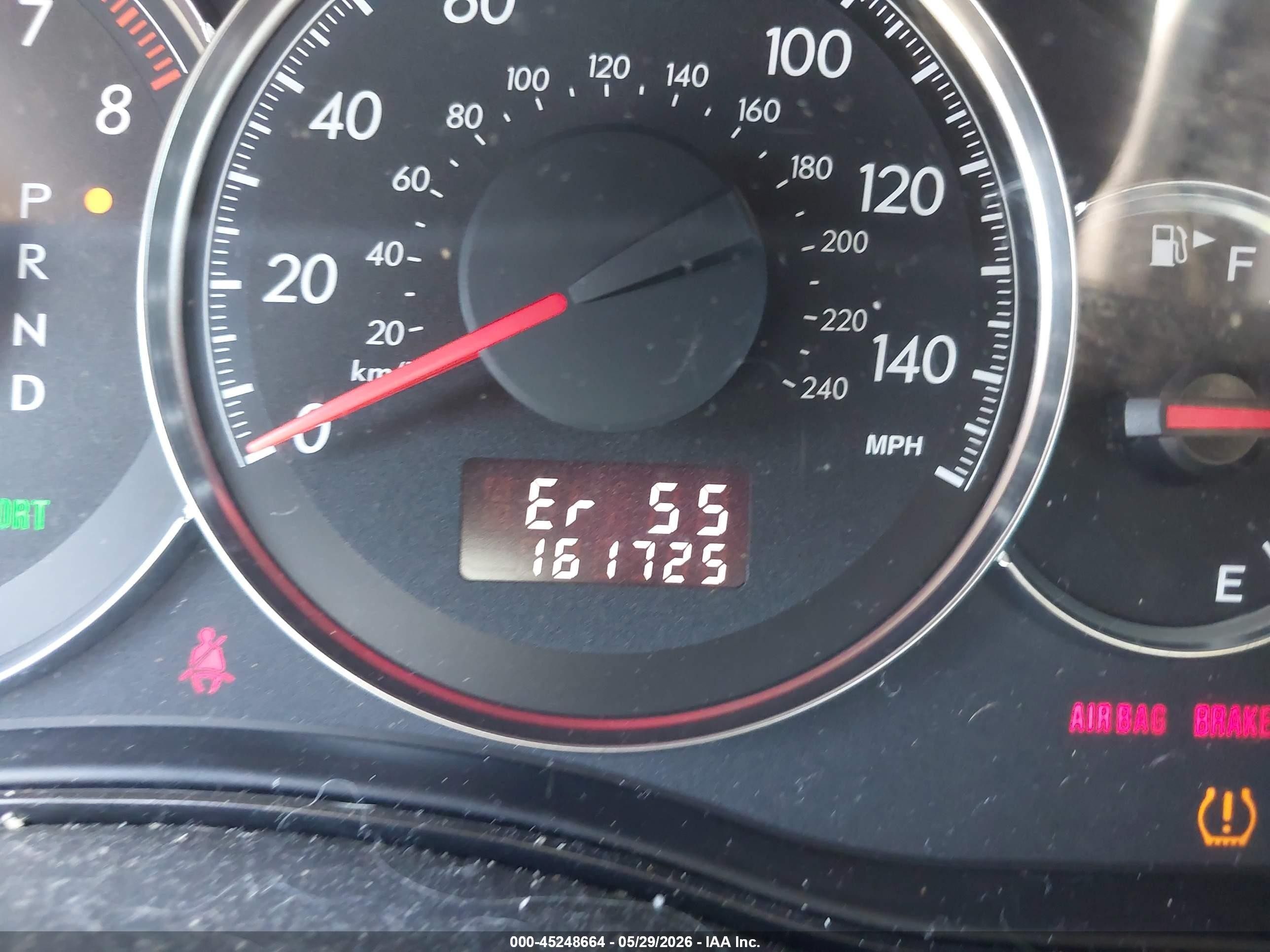 2009 Subaru Outback 2.5i Gray vin: 4S4BP61C997348590