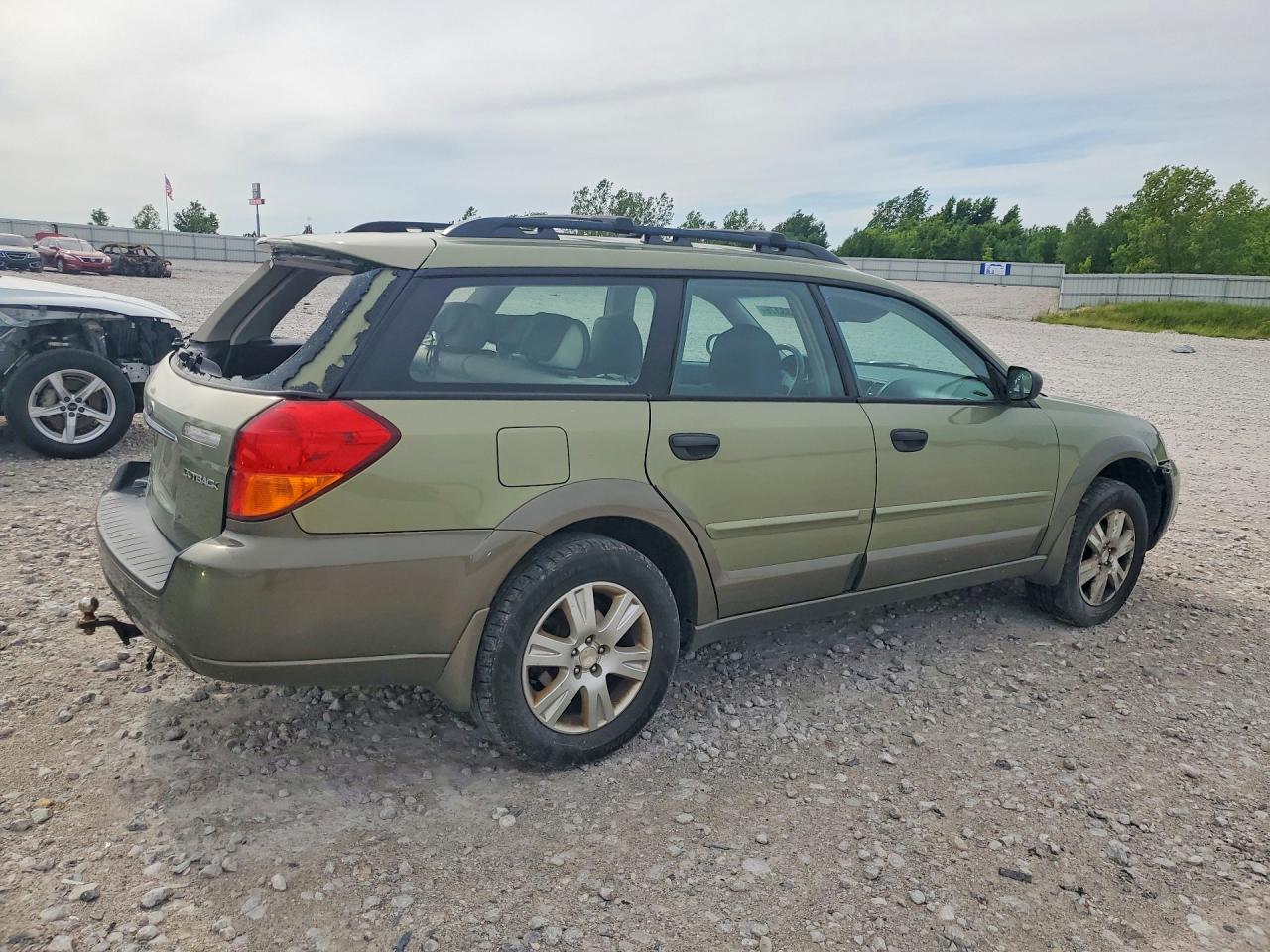 2005 Subaru Legacy Outback 2.5i Green vin: 4S4BP61CX56386992