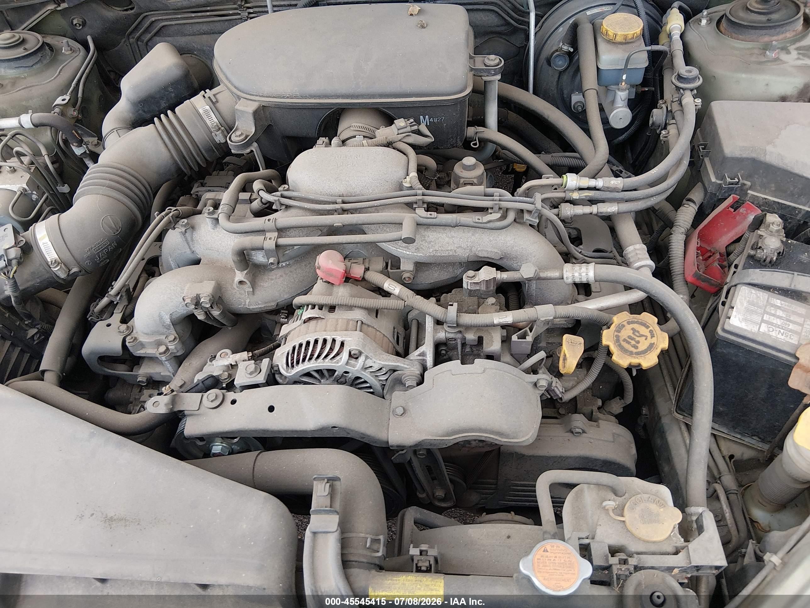2005 Subaru Outback 2.5i Green vin: 4S4BP61CX57332571