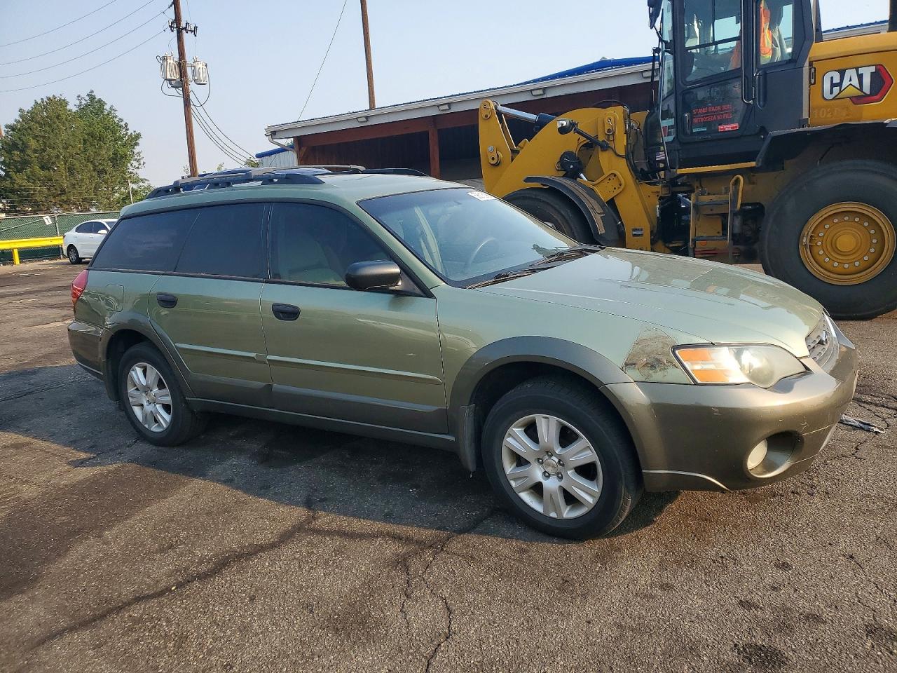 2005 Subaru Legacy Outback 2.5i Green vin: 4S4BP61CX57380913