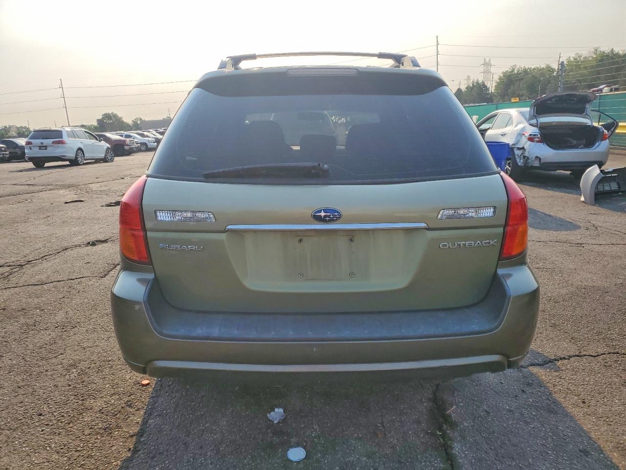 2005 Subaru Legacy Outback 2.5i Green vin: 4S4BP61CX57380913