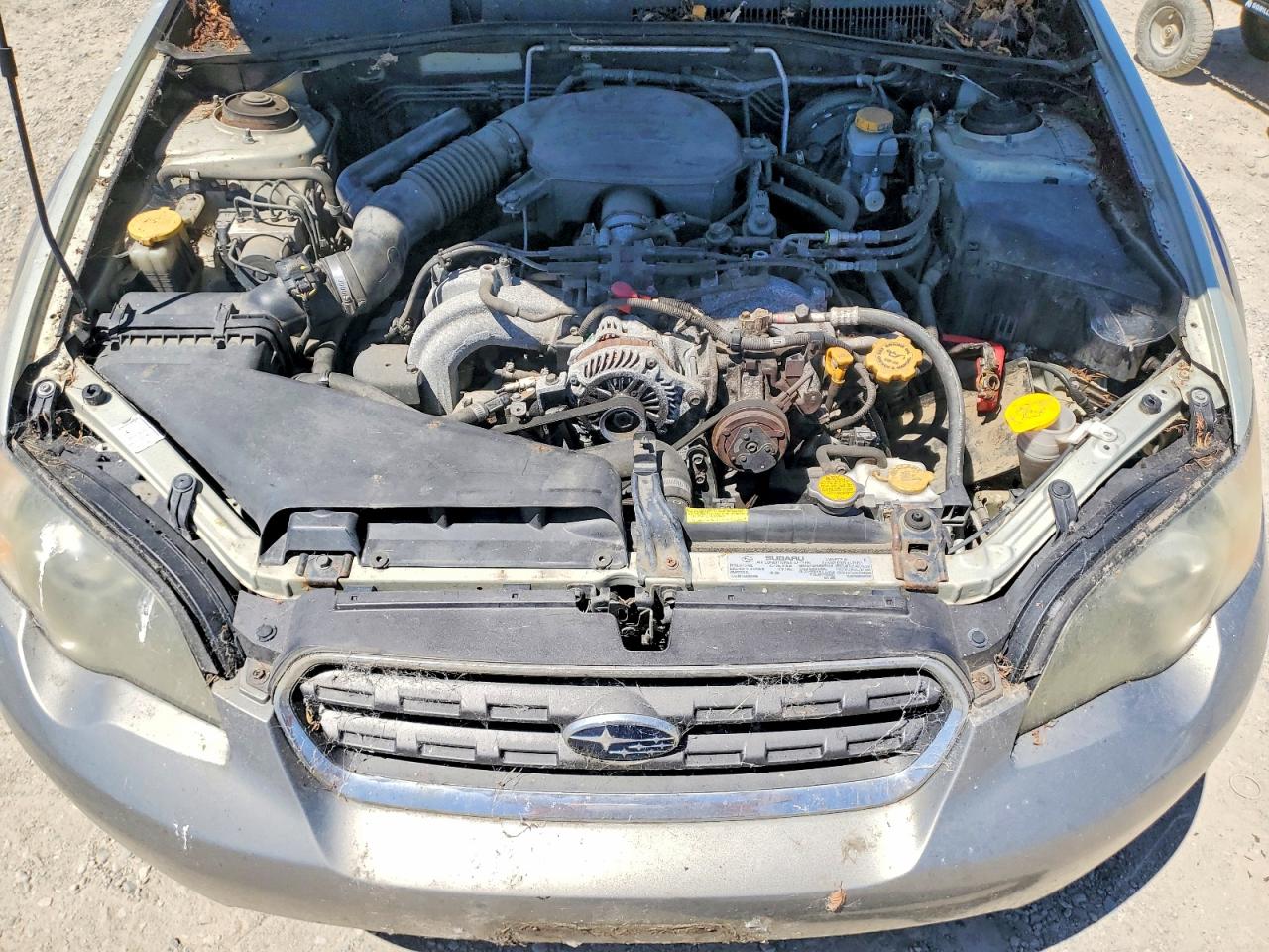 2005 Subaru Legacy Outback 2.5i Silver vin: 4S4BP61CX57383343
