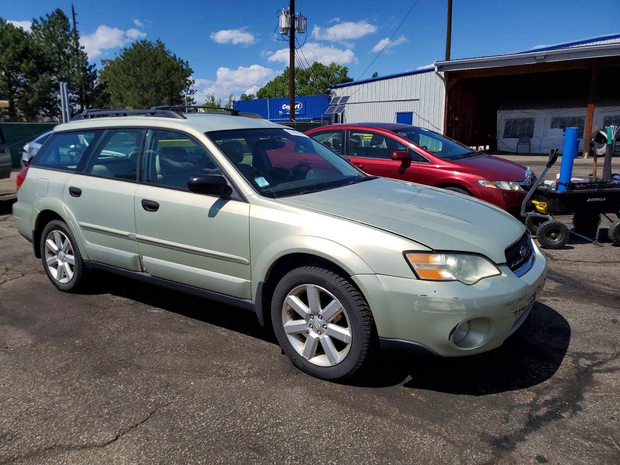 2006 Subaru Legacy Outback 2.5i Кремовый vin: 4S4BP61CX67302830