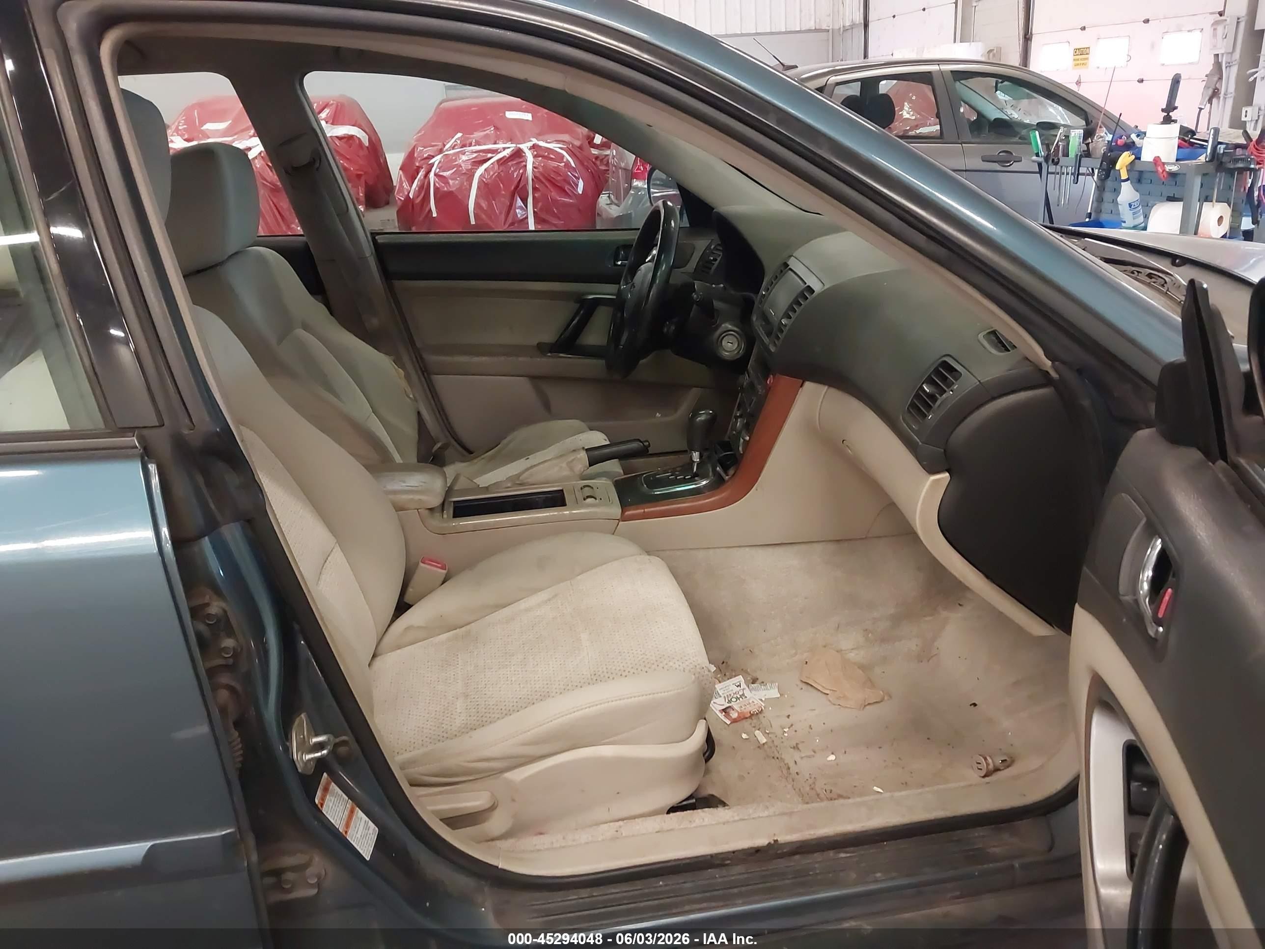 2006 Subaru Outback 2.5i Blue vin: 4S4BP61CX67311818