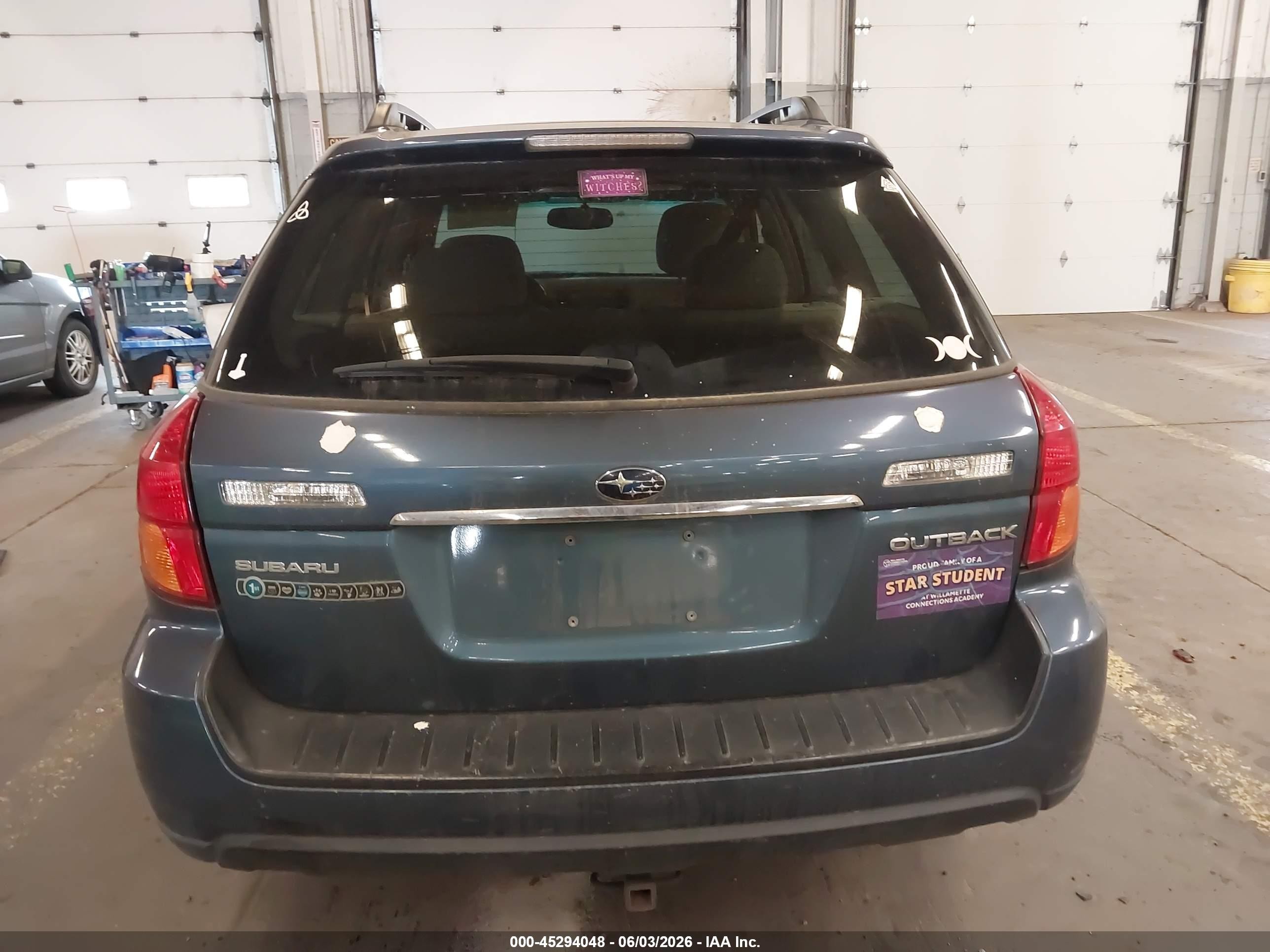 2006 Subaru Outback 2.5i Blue vin: 4S4BP61CX67311818