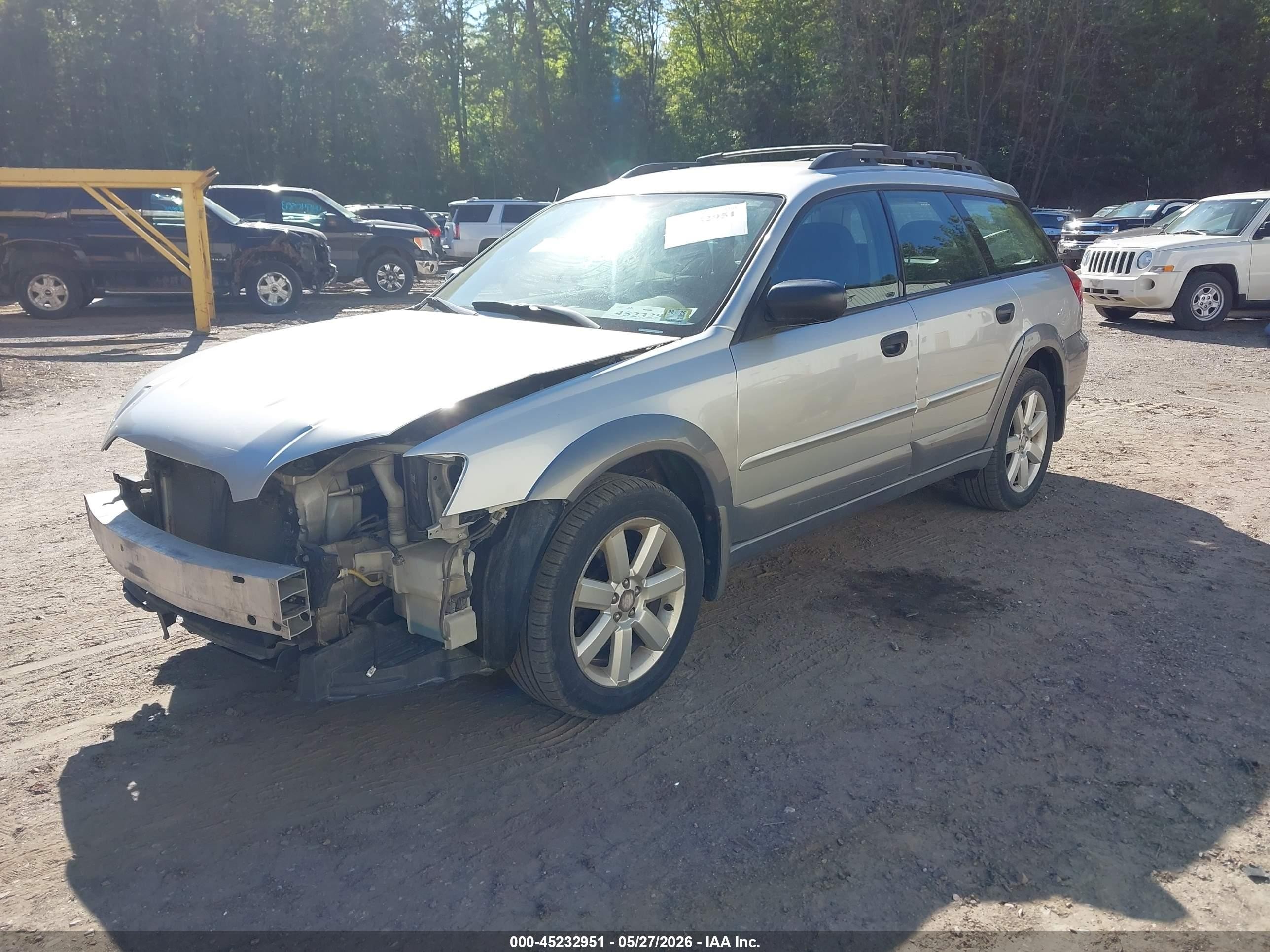 2006 Subaru Outback 2.5i Серый vin: 4S4BP61CX67343944