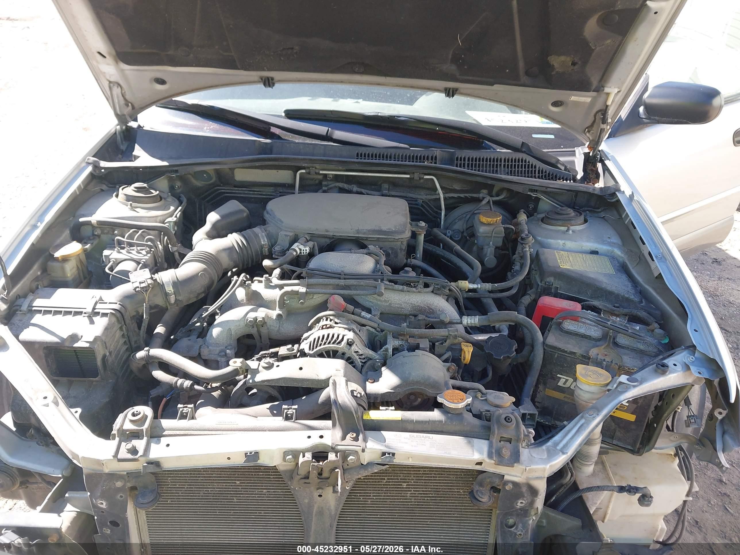 2006 Subaru Outback 2.5i Серый vin: 4S4BP61CX67343944