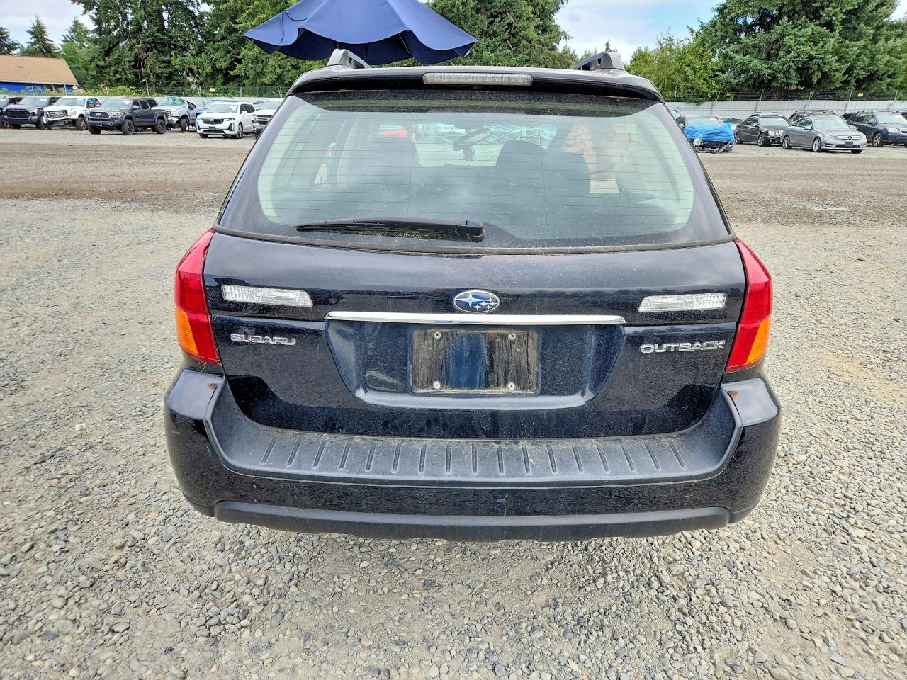 2007 Subaru Outback Outback 2.5i Black vin: 4S4BP61CX77307060