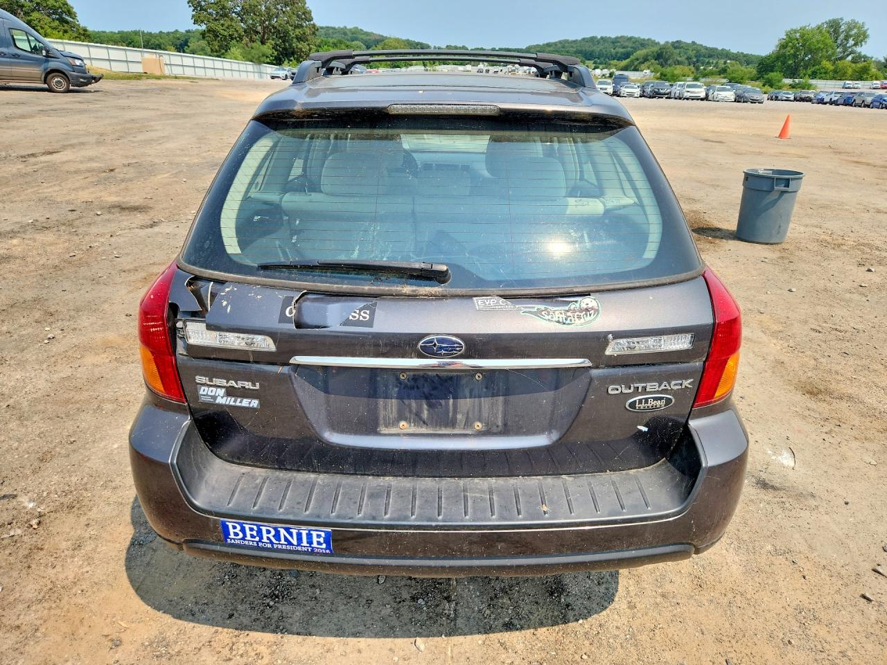 2007 Subaru Outback Outback 2.5i Black vin: 4S4BP61CX77340513